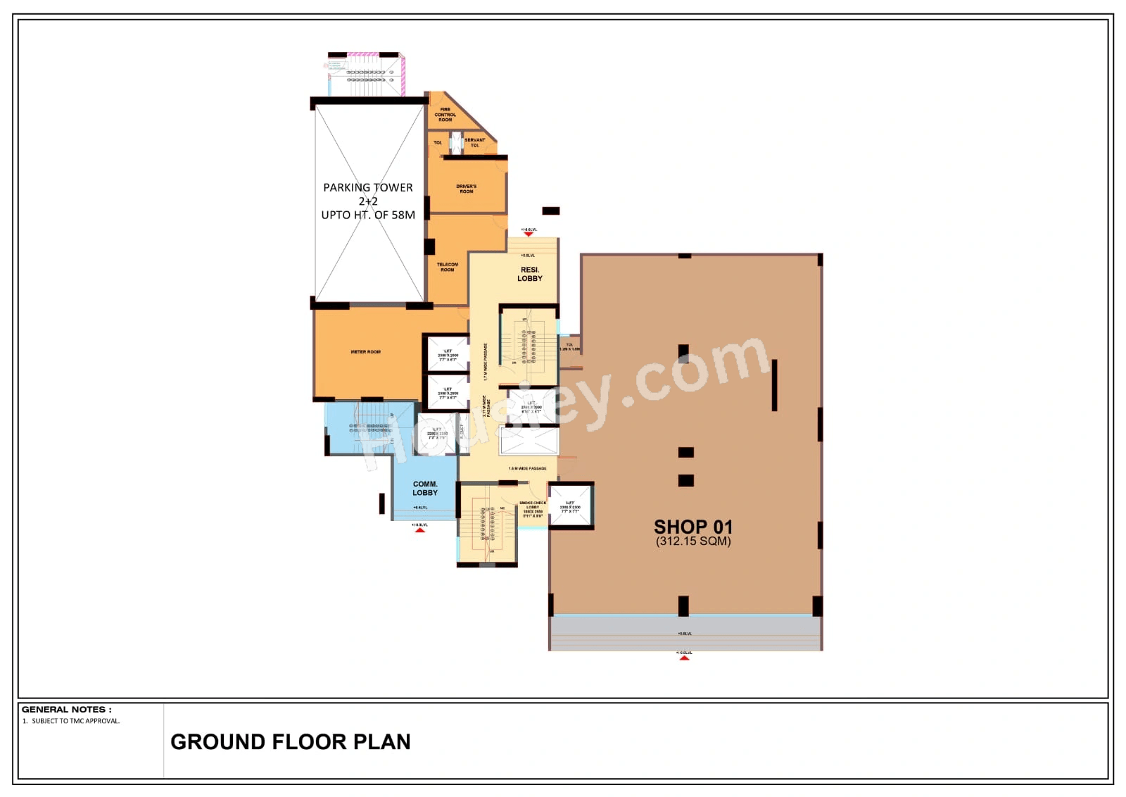 Shree Krishna Crest Avenue Floor plan 2