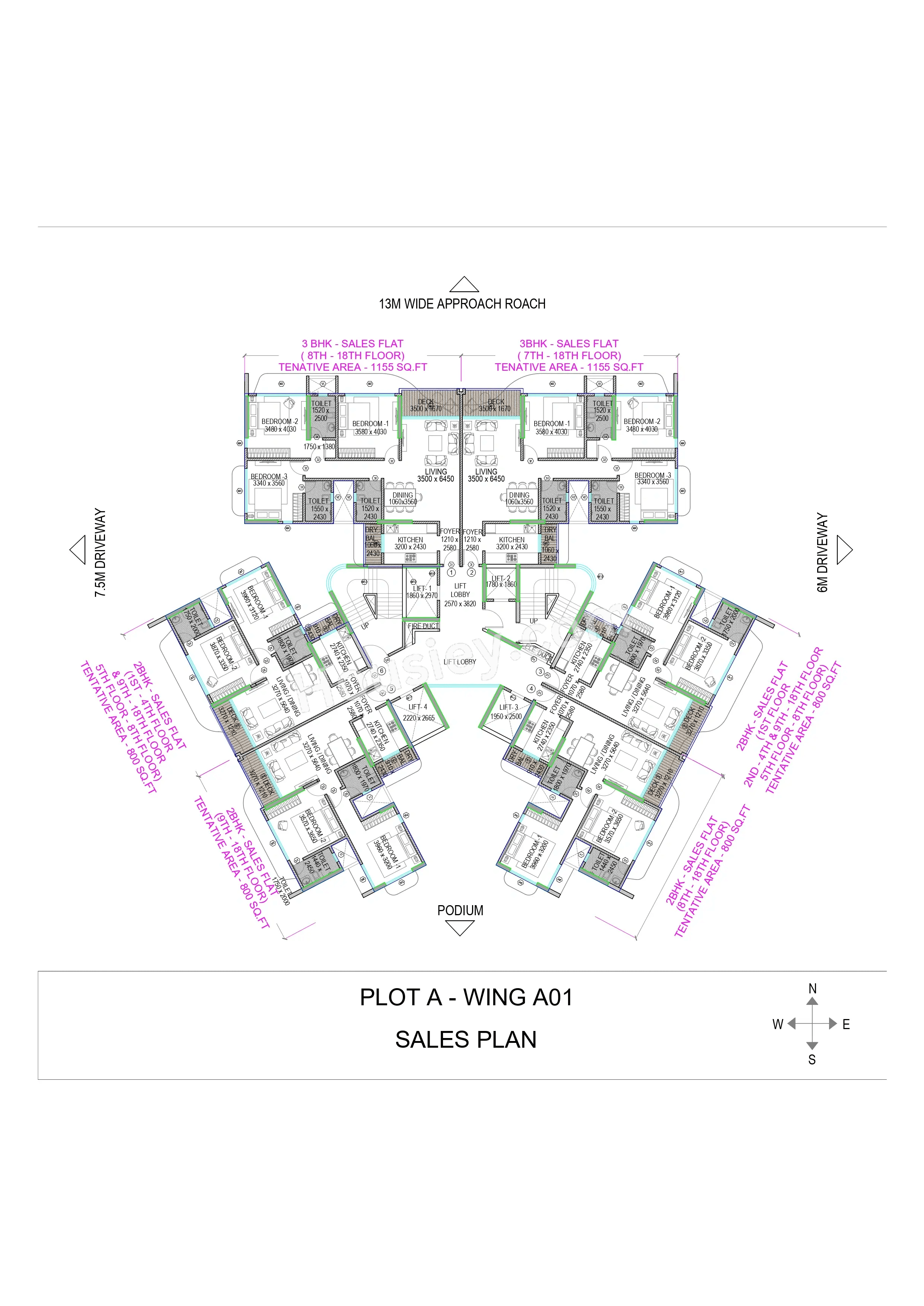 Shree Krishna One Uttam Floor plan 1