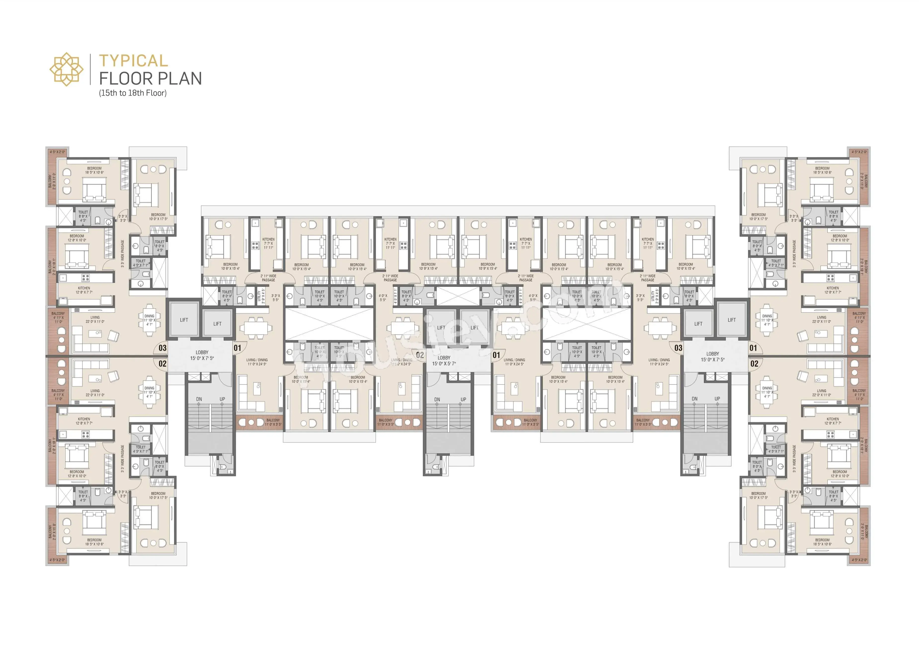 Shree Mahavir Park Altezza Floor plan 2