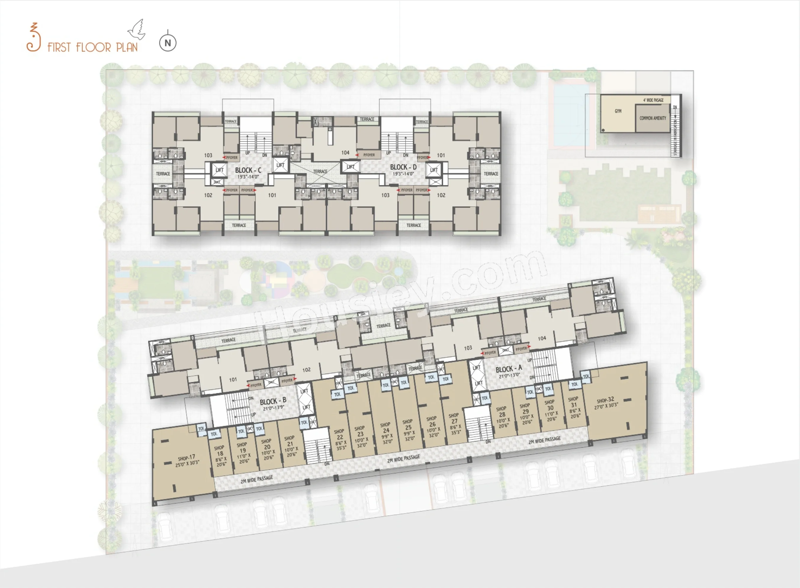 Shree Siddhivinayak Prospera Floor plan 2