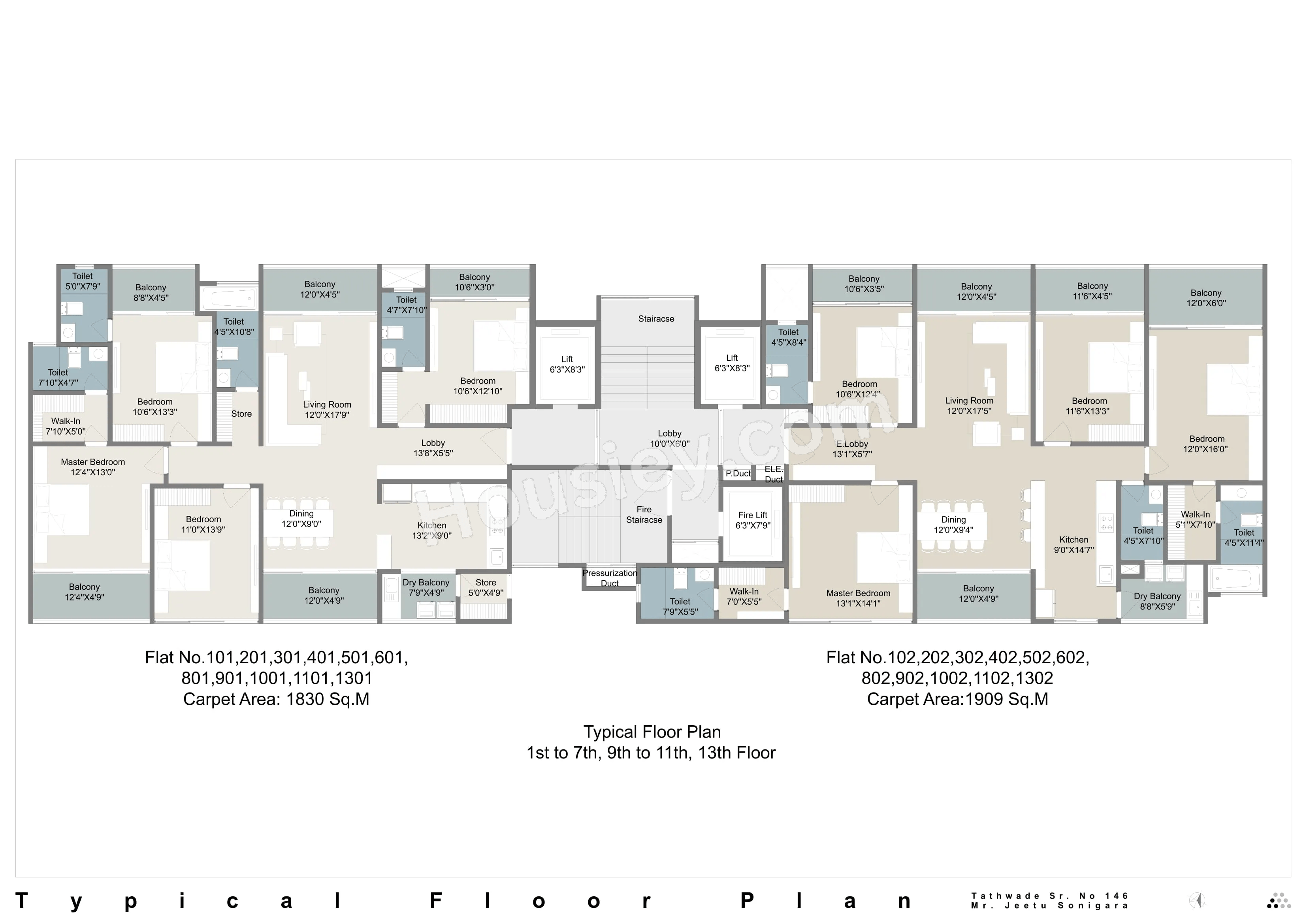 Shree Sonigara Quorra Floor Plan