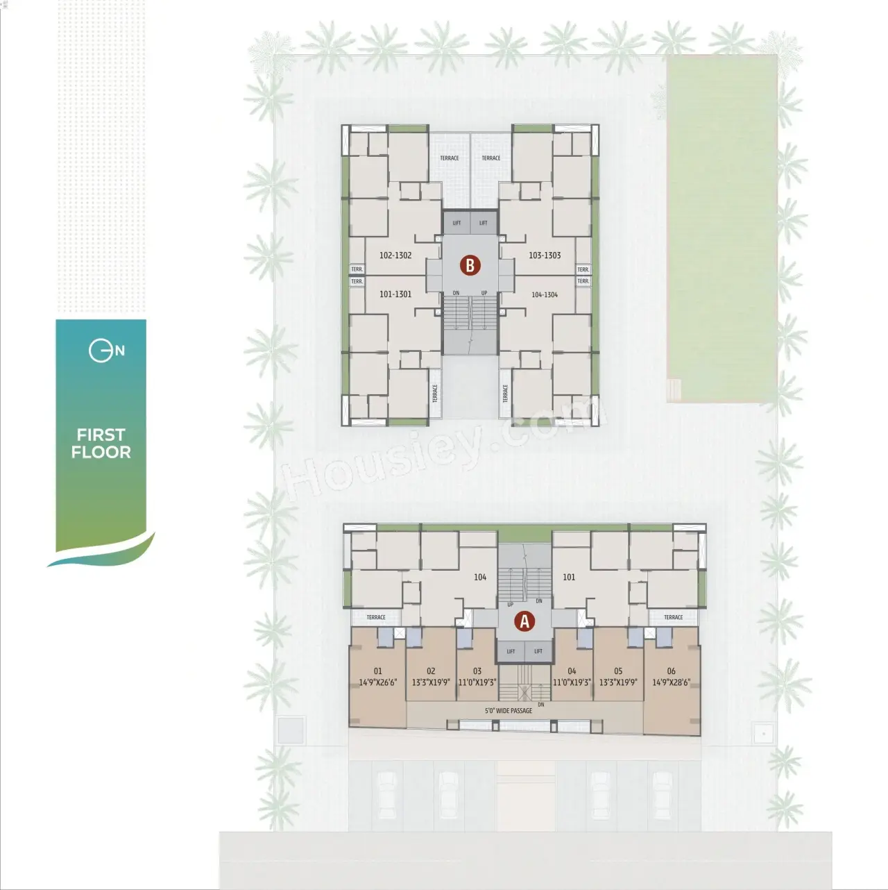 Shreehari Skyleaf Floor Plan