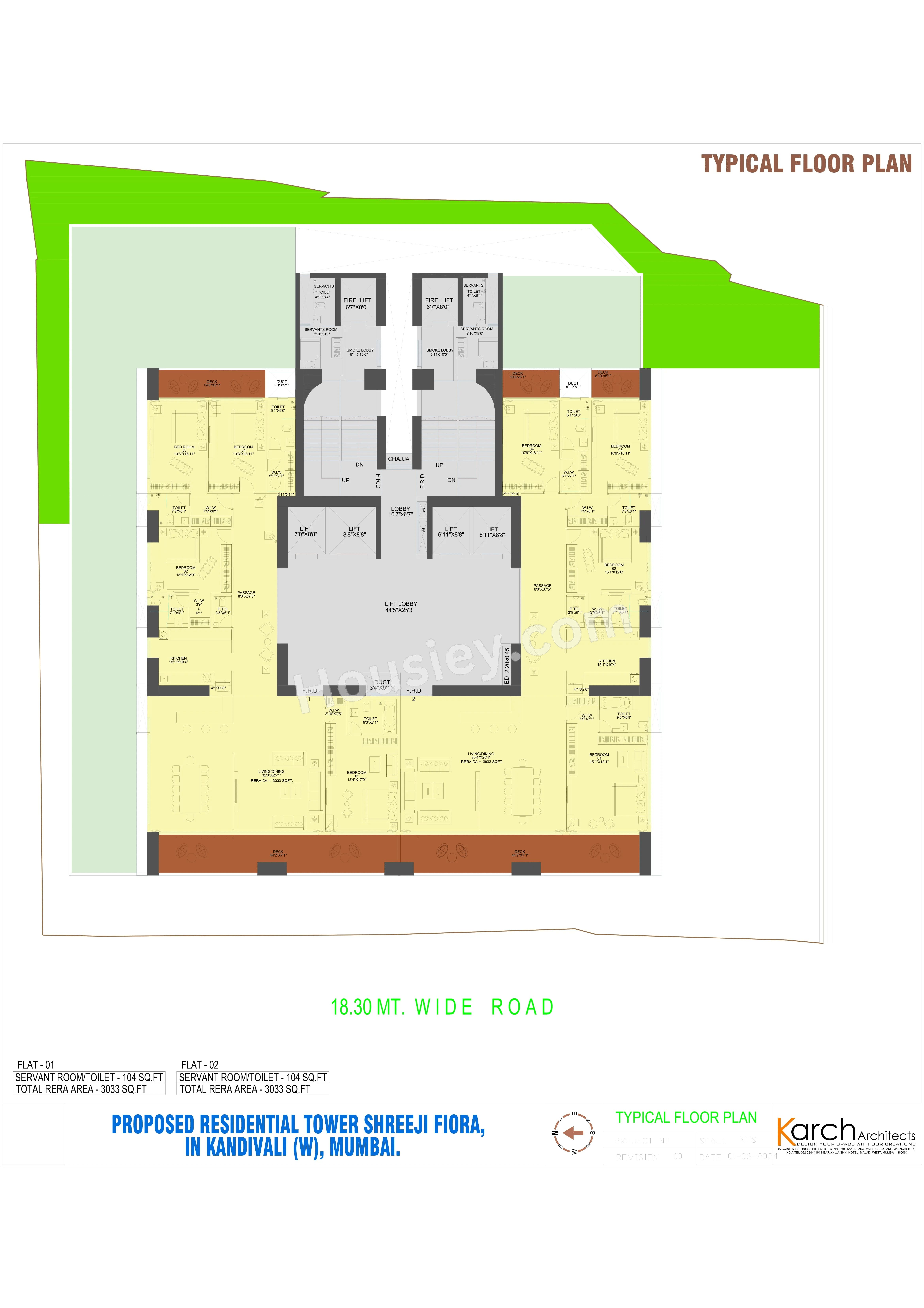 Shreeji Fiora Floor plan 2