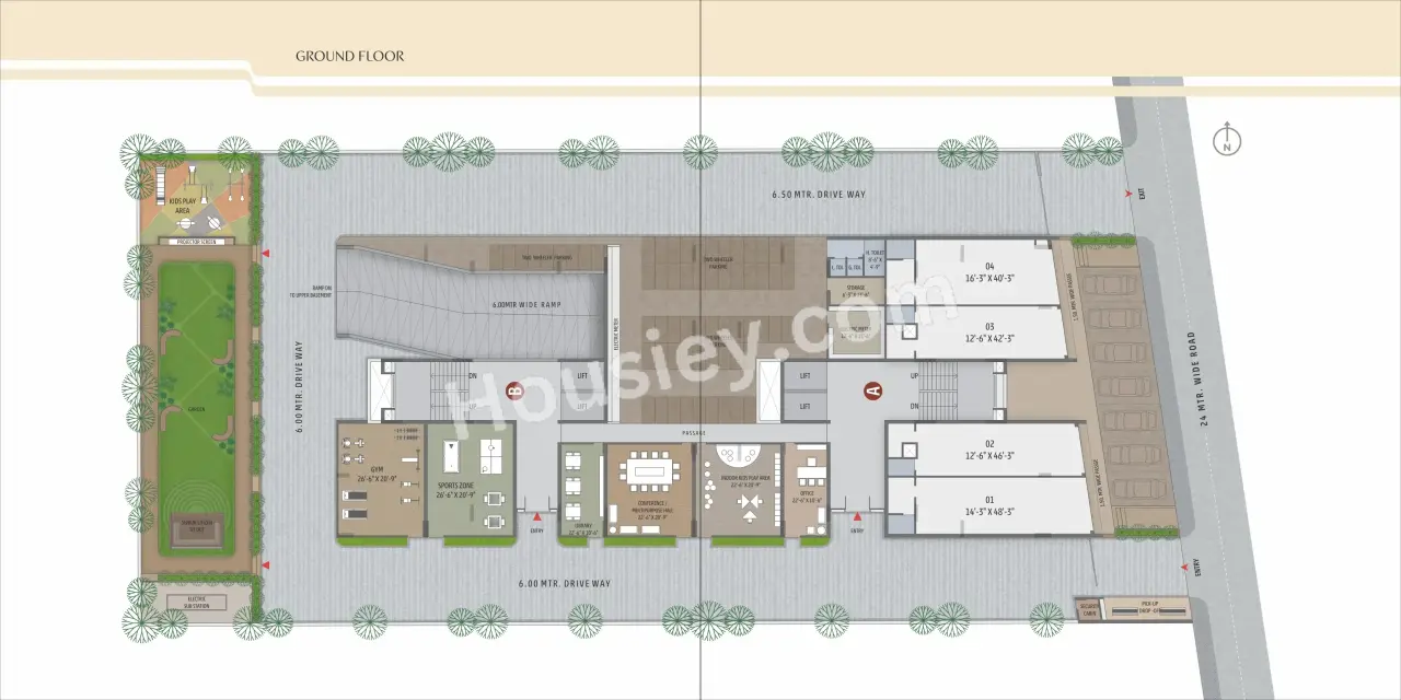Shreeji Sarvatra Master Plan