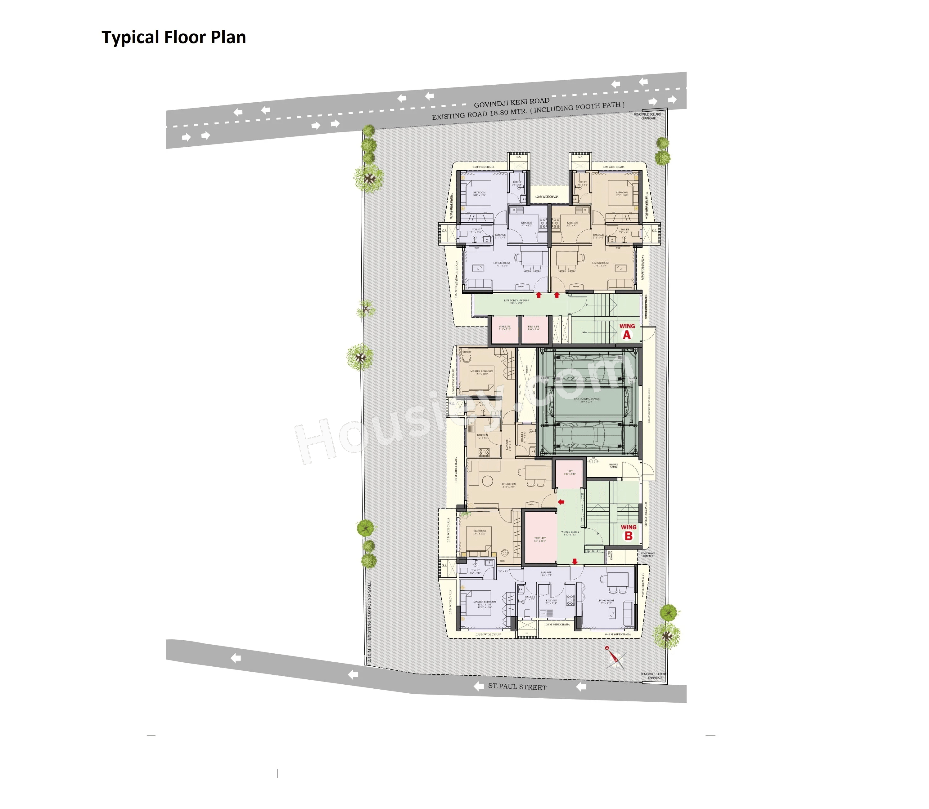 Shreeji Serenity Floor Plan