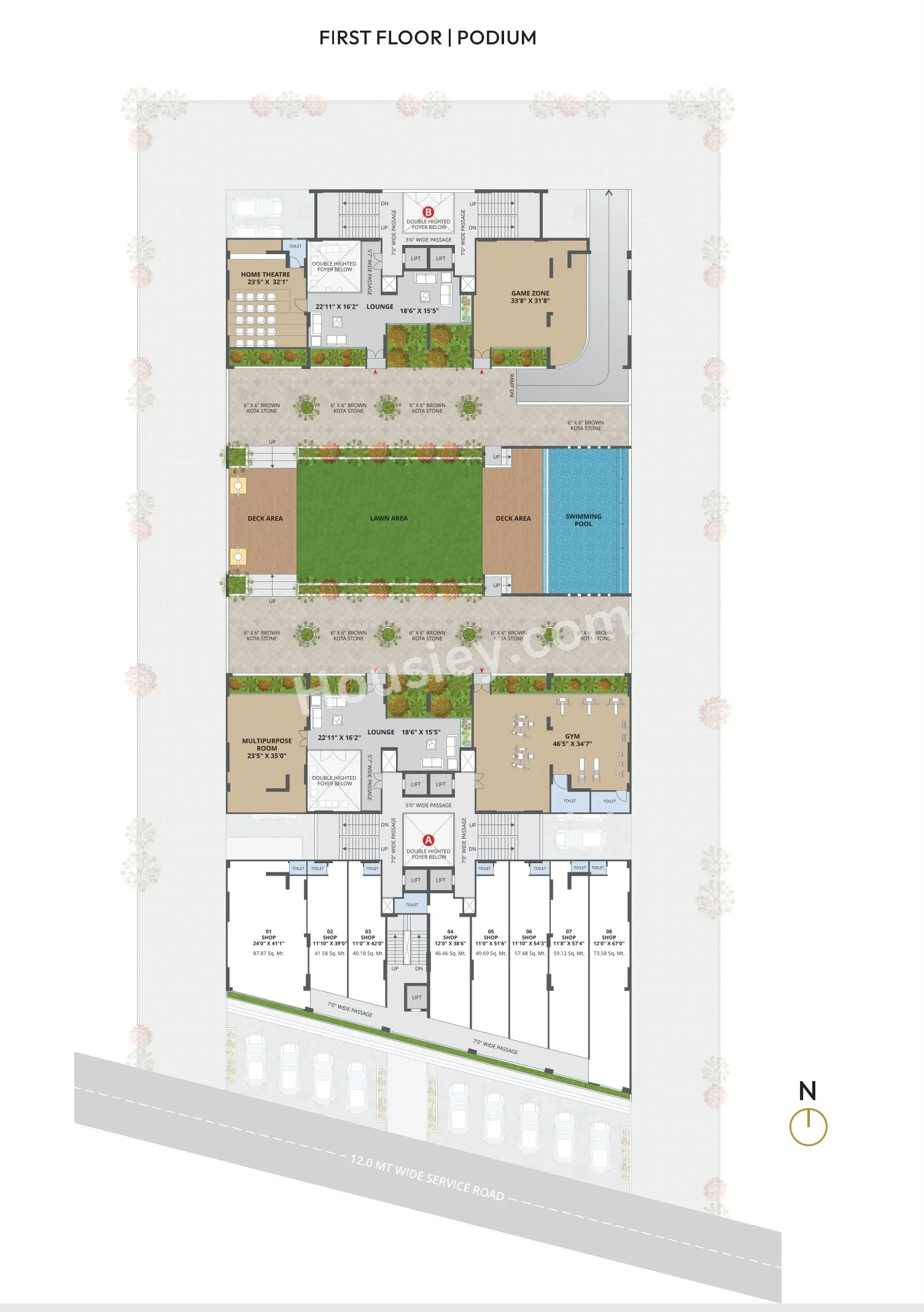 Shreeji Shangrila Floor plan 2