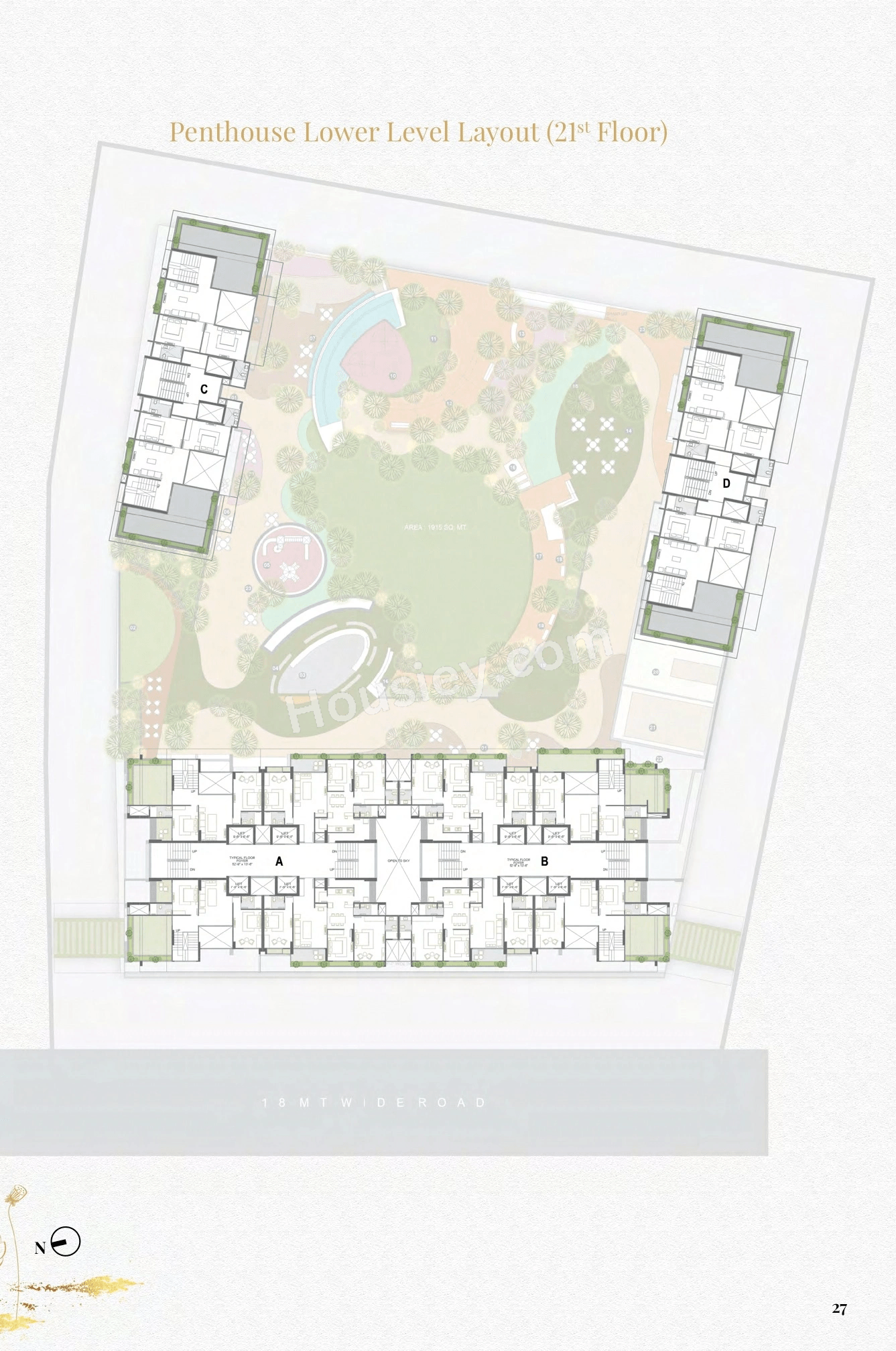 Shreeya Amazia Floor plan 1