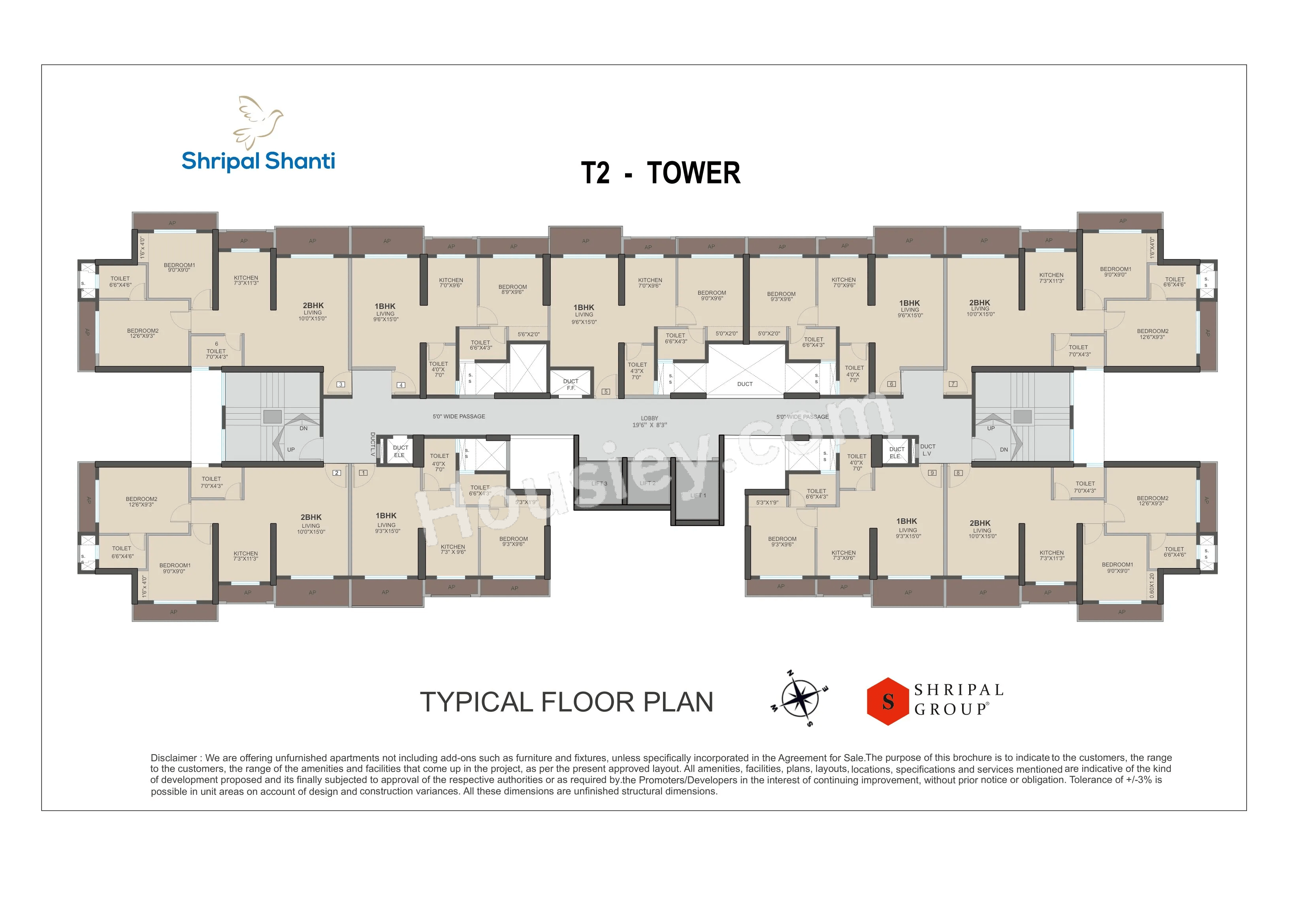 Shripal Shanti Floor plan 1