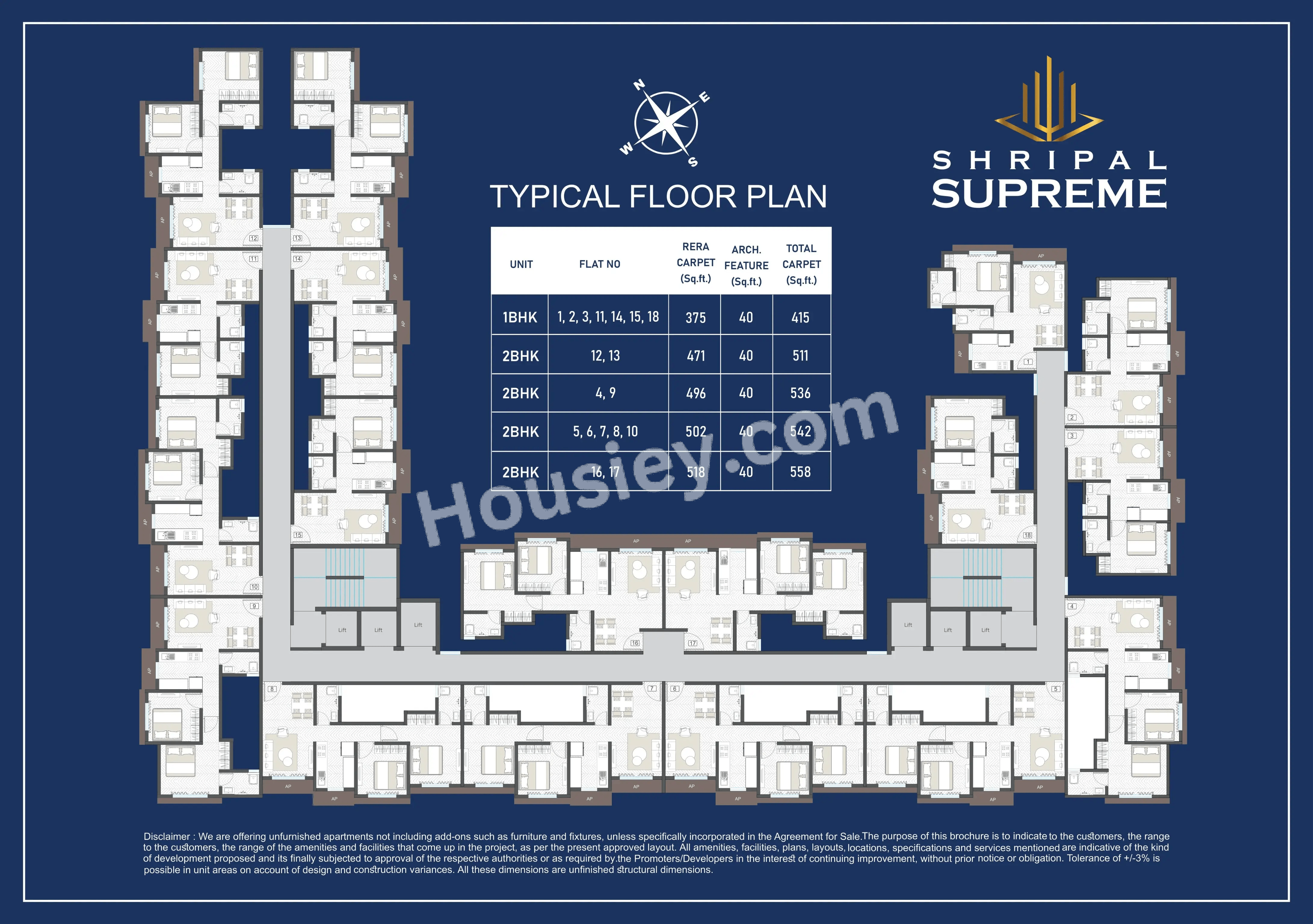 Shripal Supreme Floor Plan