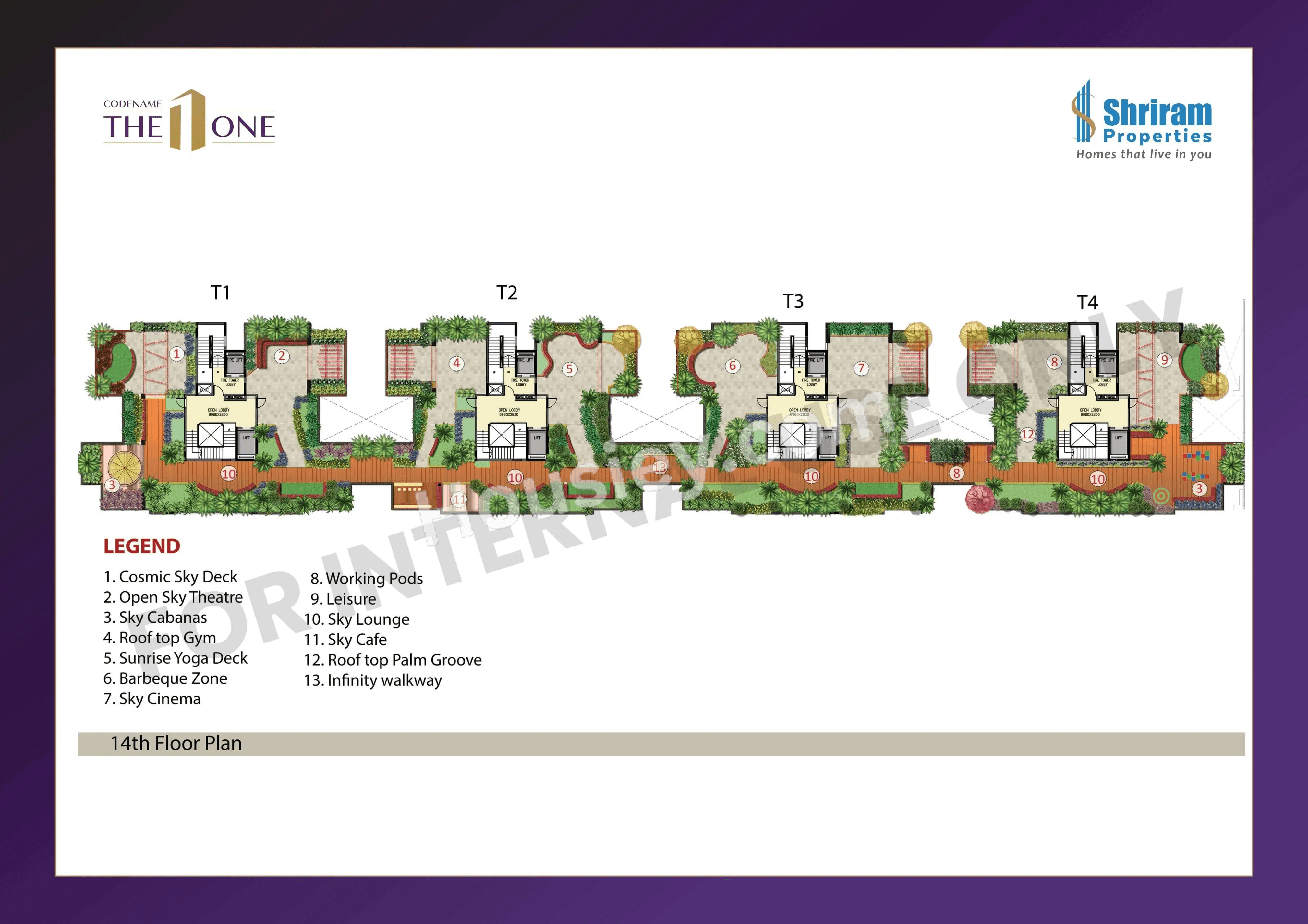 Shriram The One Floor plan 3