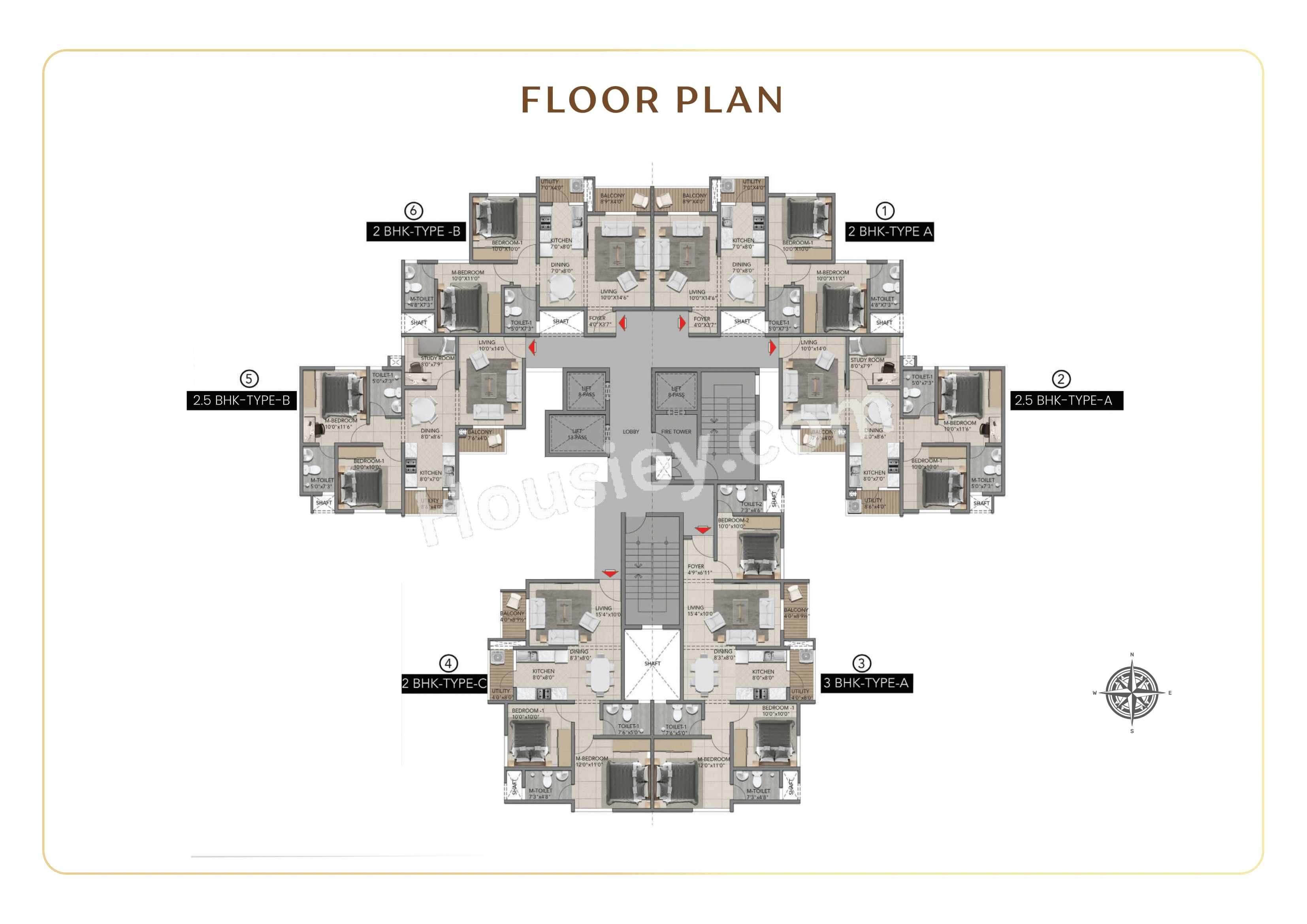 Shriram The Poem Floor Plan