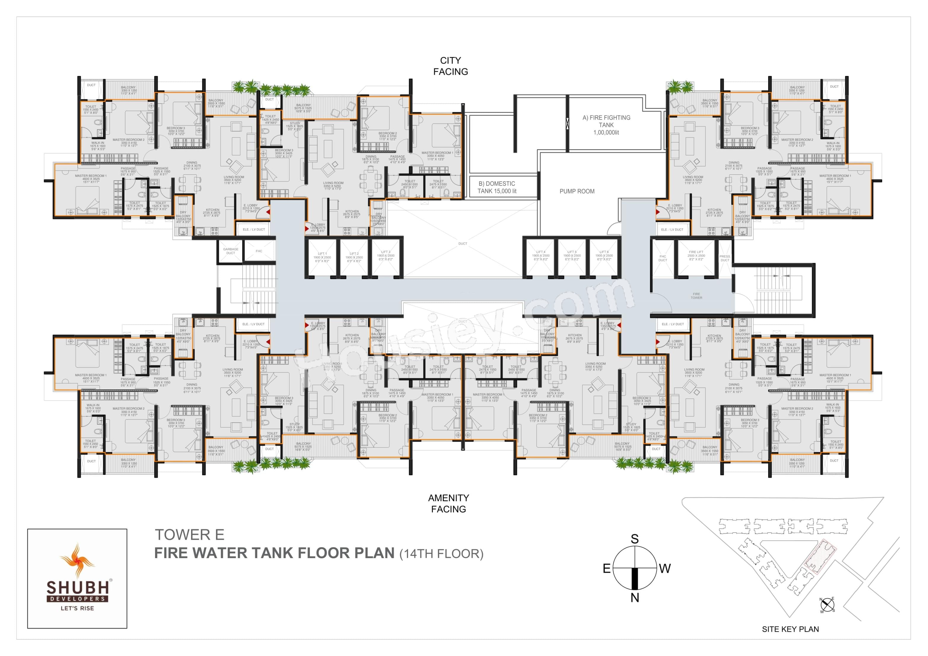 Shubh Veda Floor plan 1