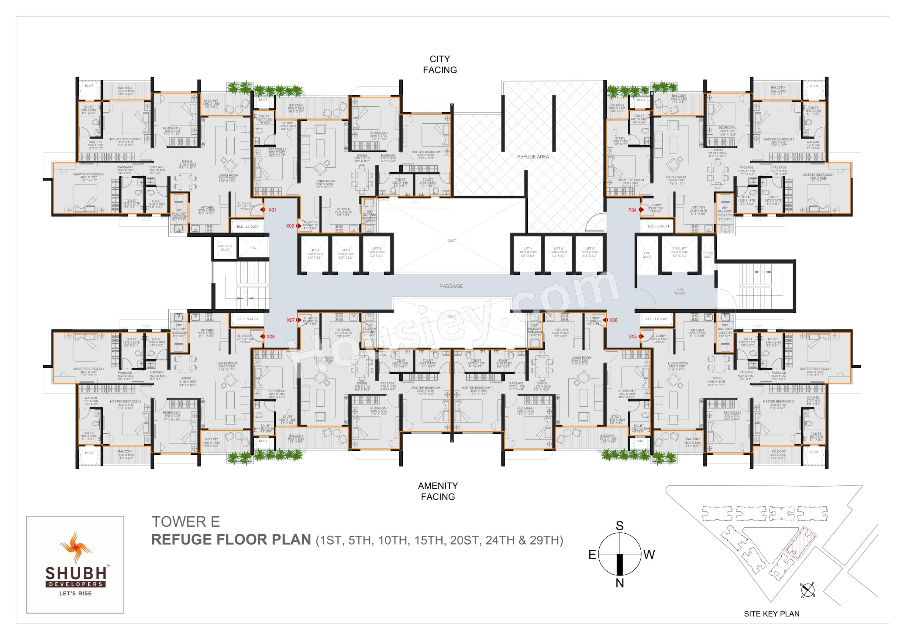 Shubh Veda Floor plan 3