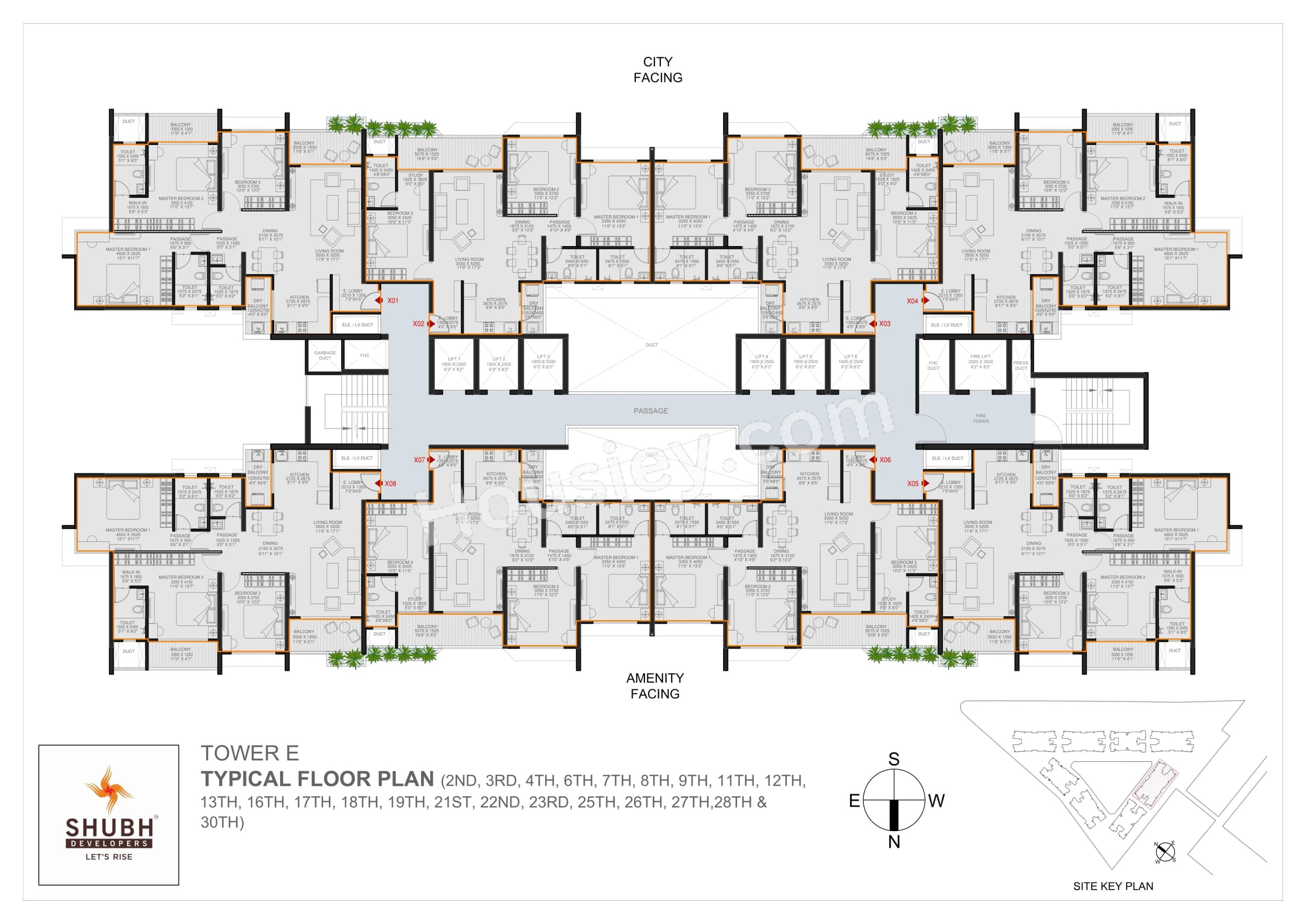 Shubh Veda Floor plan 4