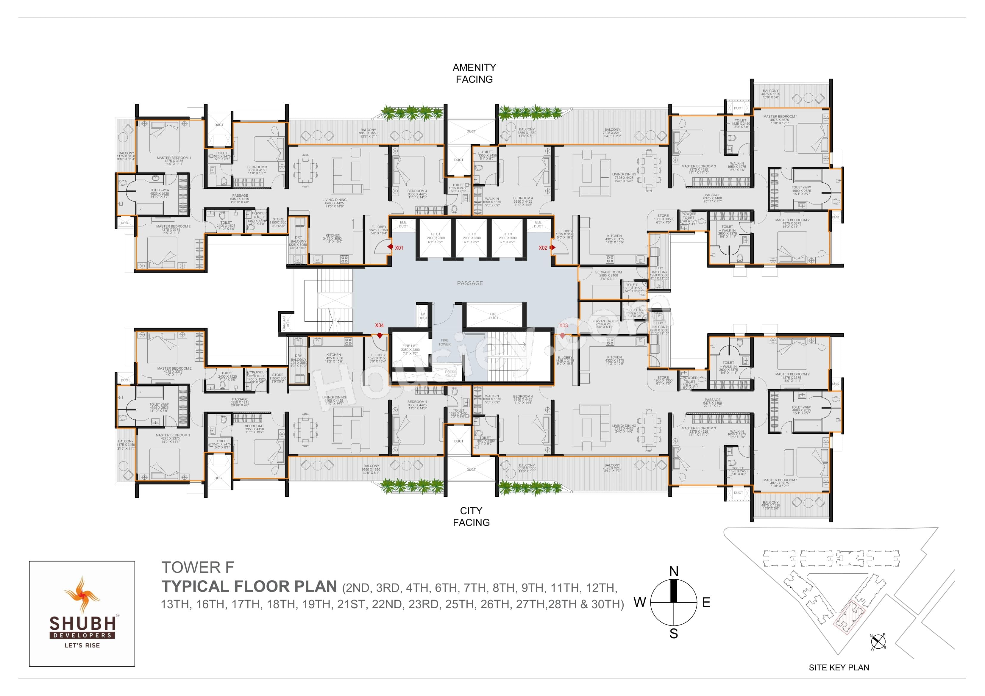 Shubh Veda Floor plan 8