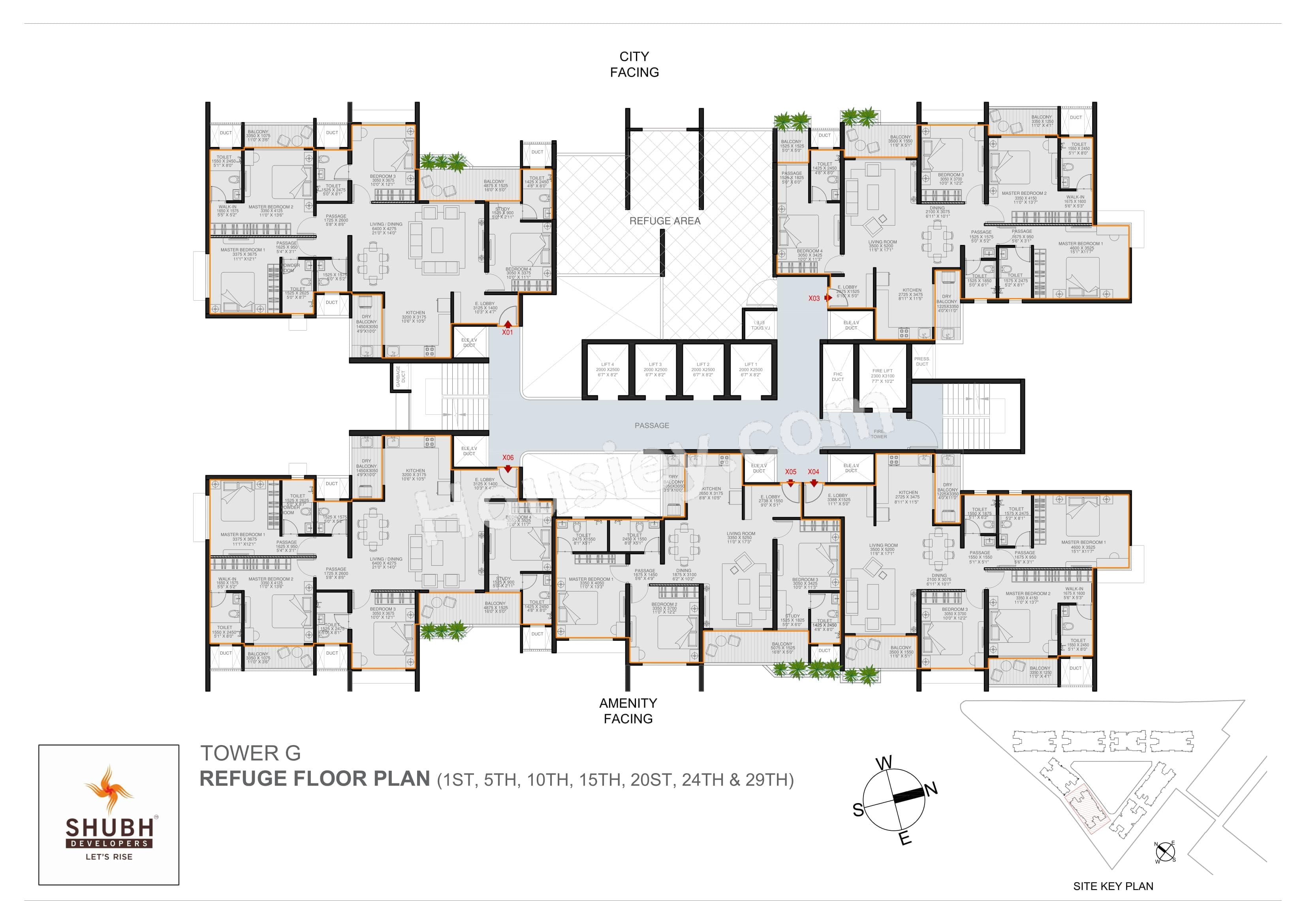 Shubh Veda Floor plan 10