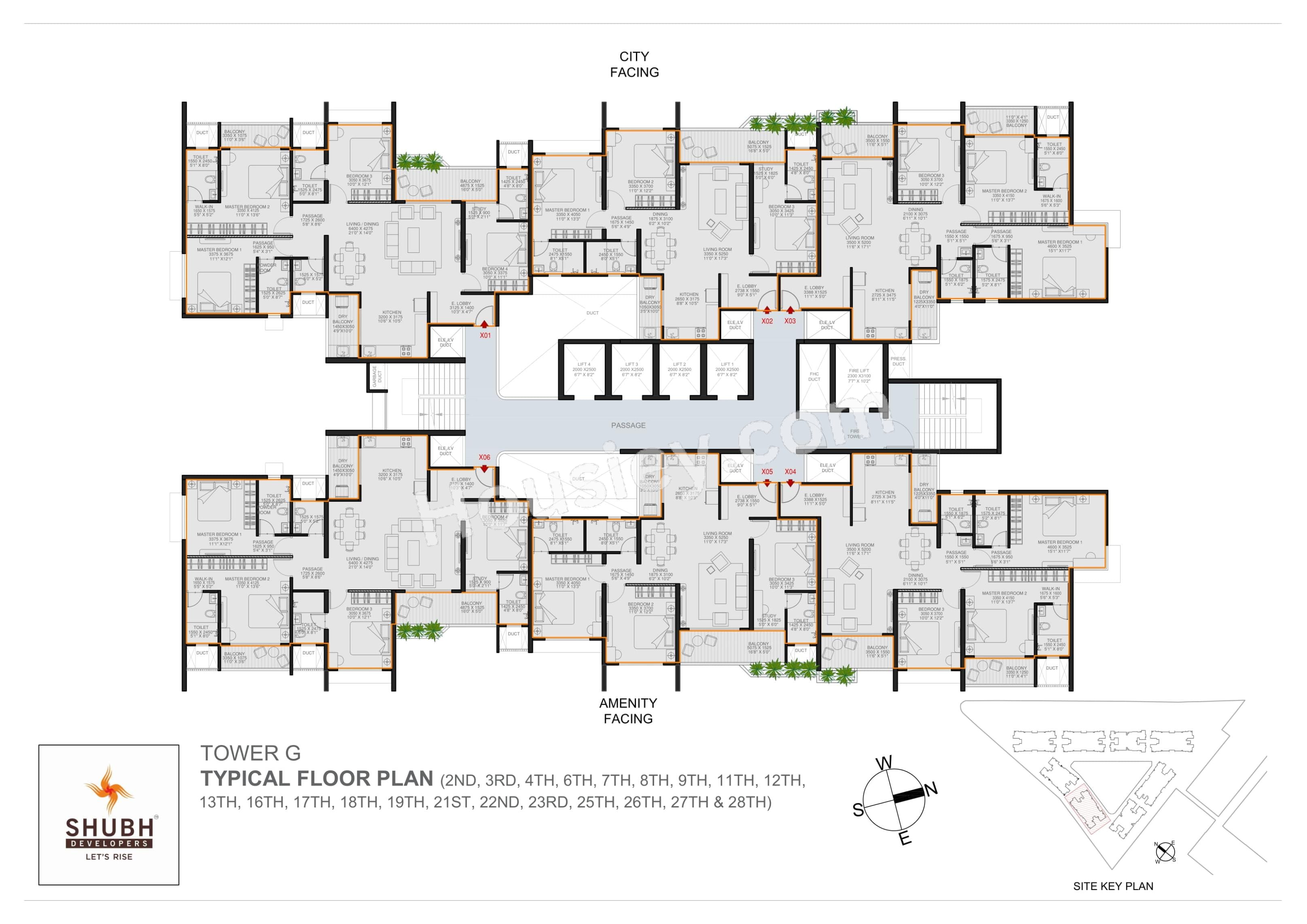 Shubh Veda Floor plan 11