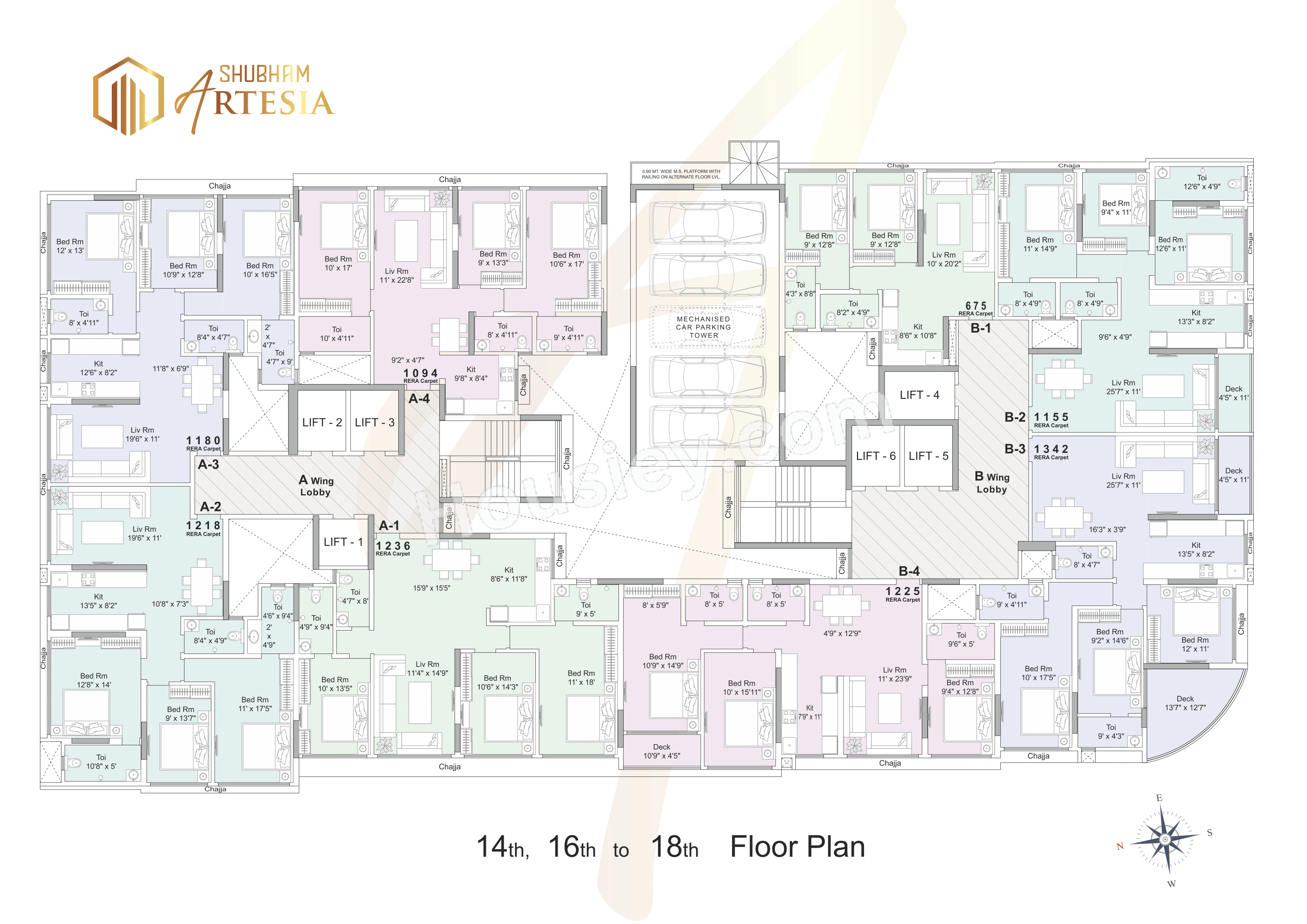 Shubham Artesia Master Plan