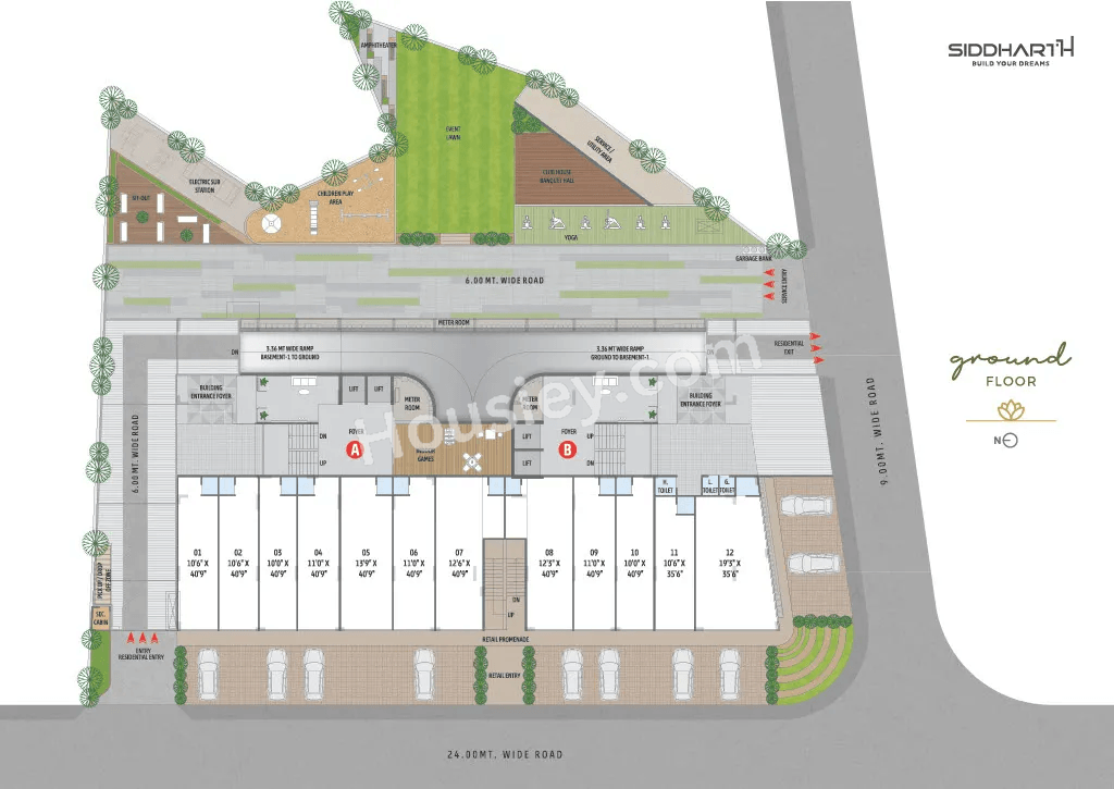 Siddharath Waters edge Master Plan