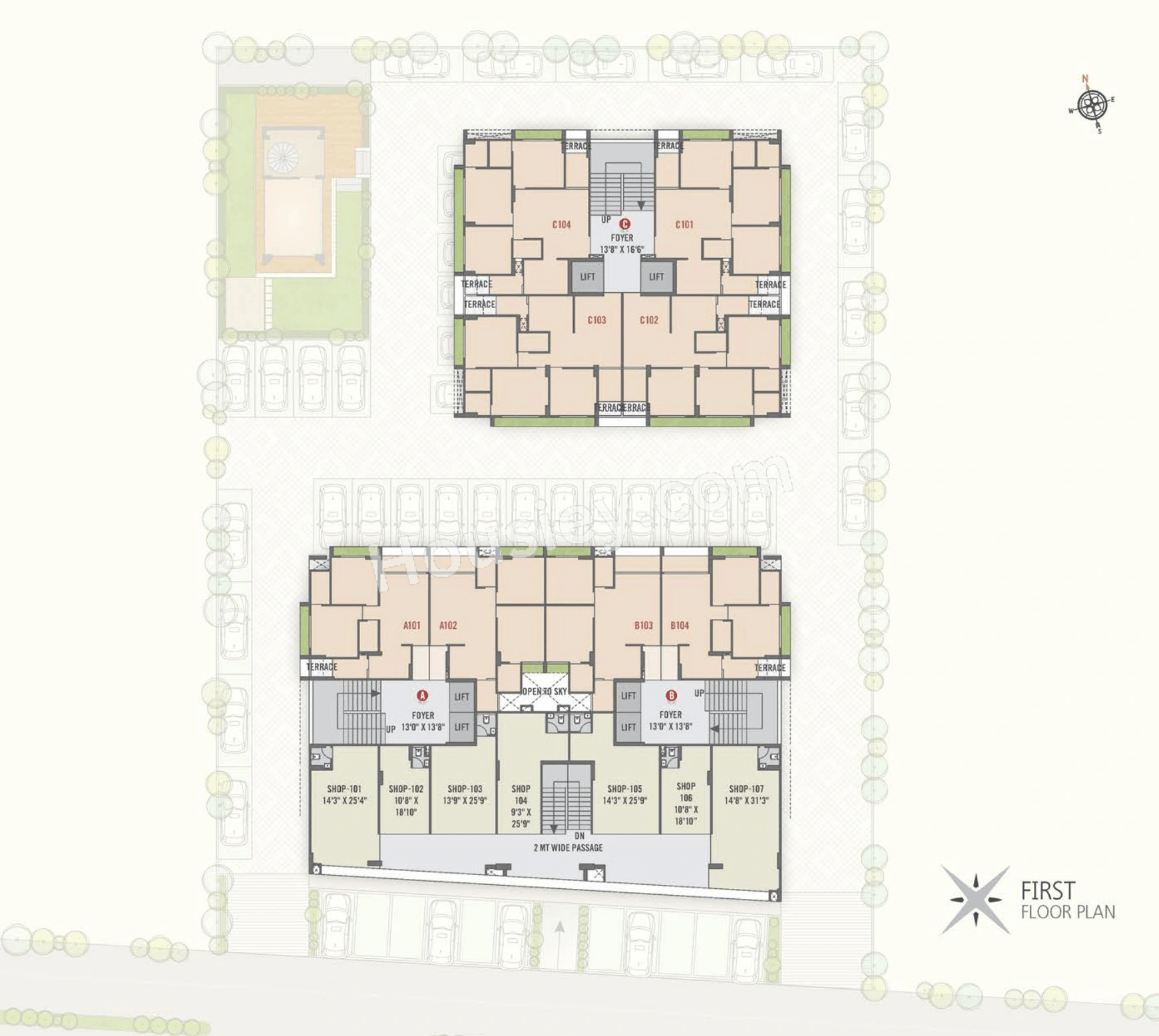 Siddharth Shine Floor plan 1