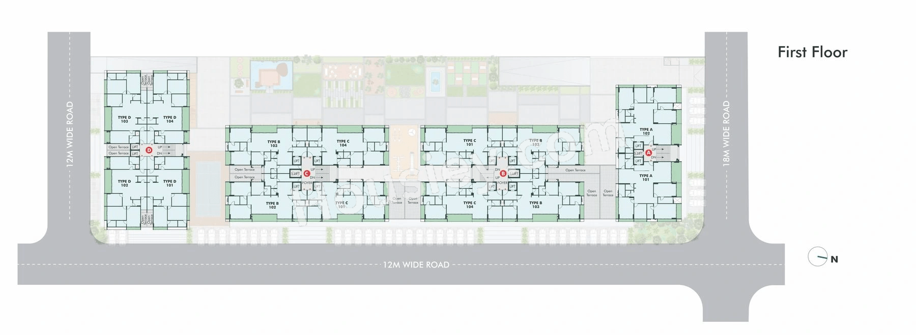Siddharth Vrundavan Floor plan 2