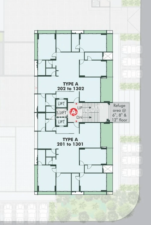 Siddharth Vrundavan Floor plan 1