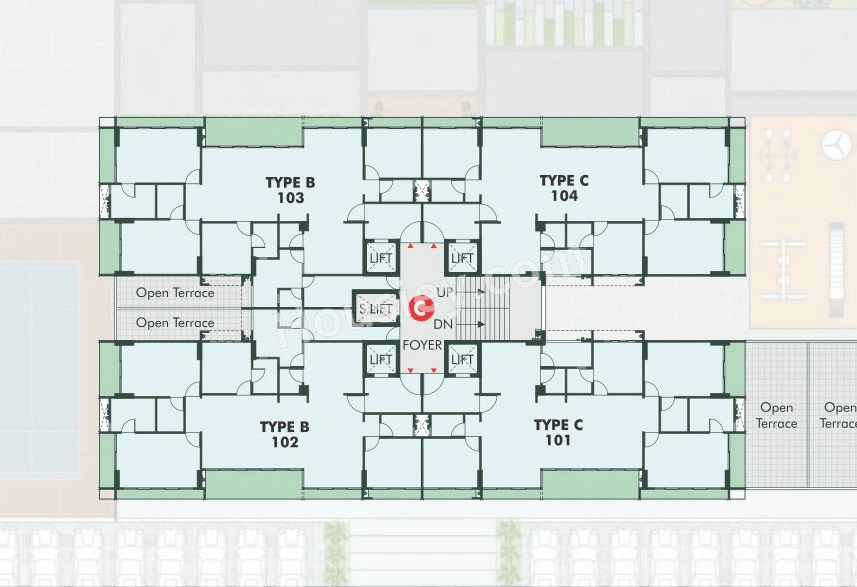 Siddharth Vrundavan Floor plan 3