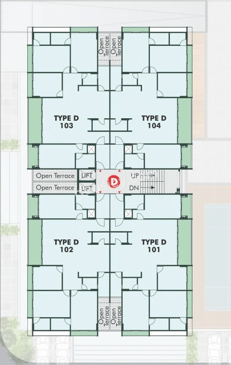Siddharth Vrundavan Floor plan 4