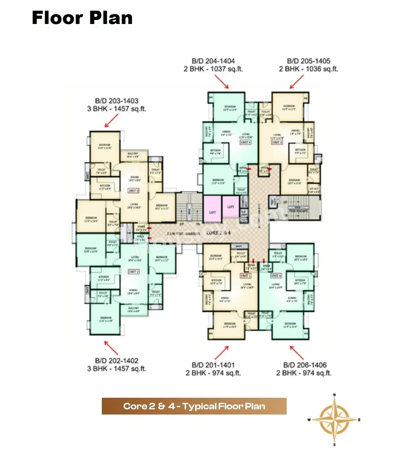 Sidharth Crown Floor plan 9