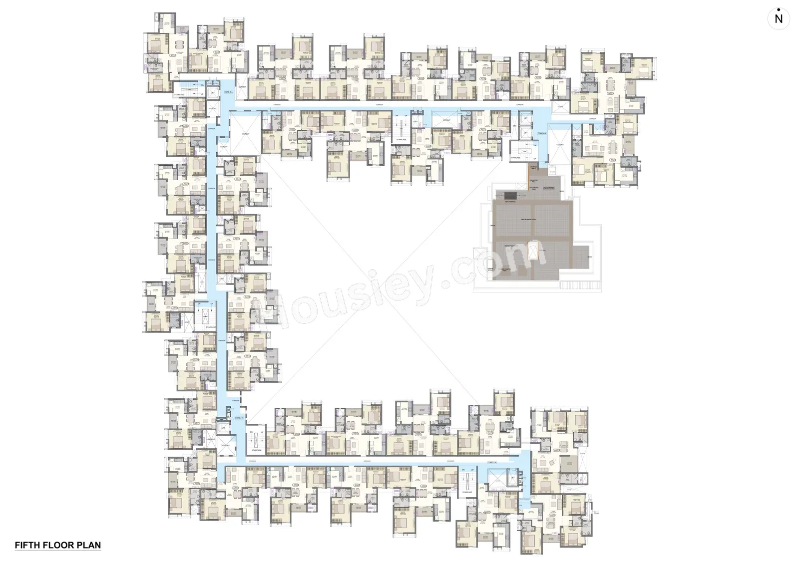 Sidharth Square Floor plan 1