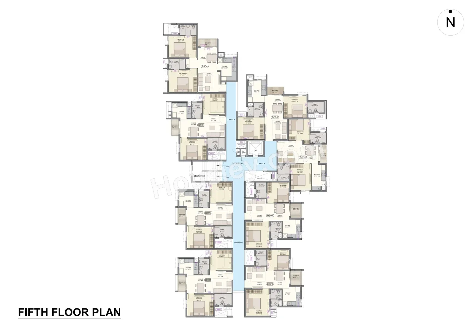 Sidharth Square Floor plan 4