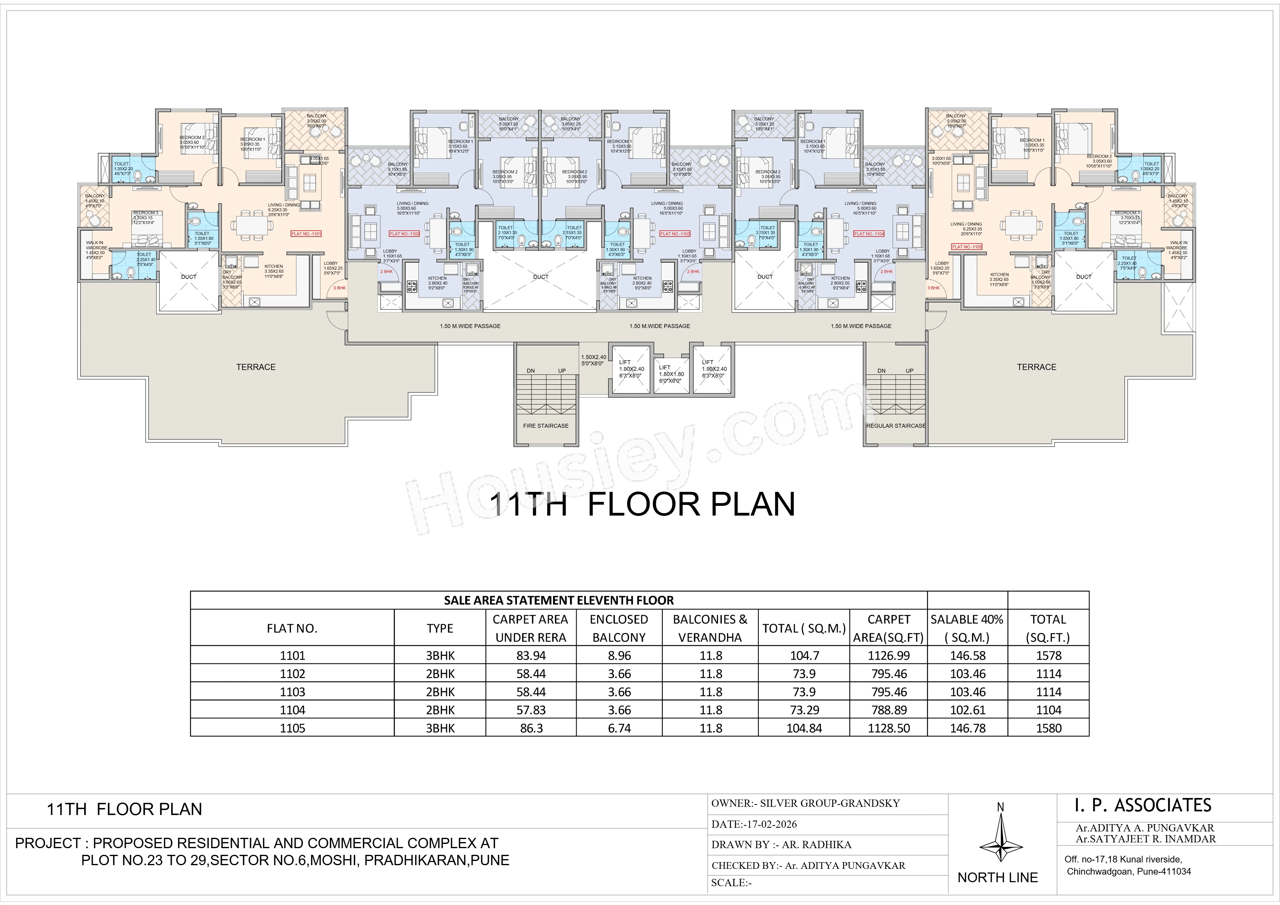 Silverise Grandsky Floor plan 1