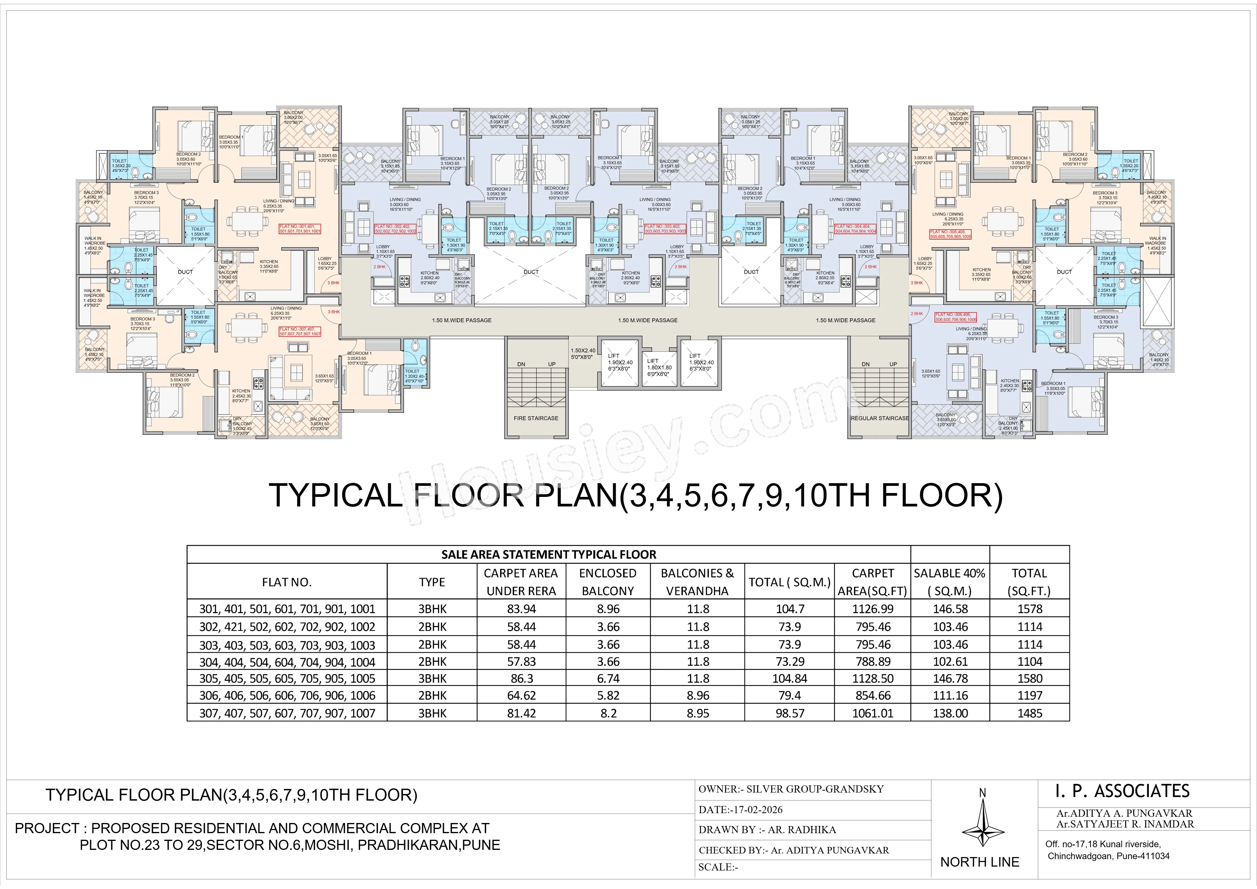Silverise Grandsky Floor plan 3