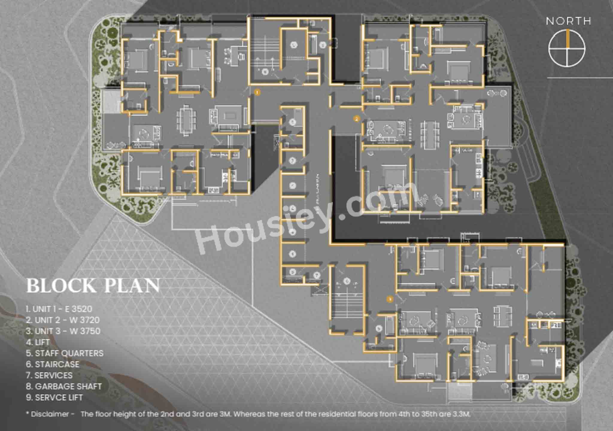 Simchah Acasa Floor plan 2