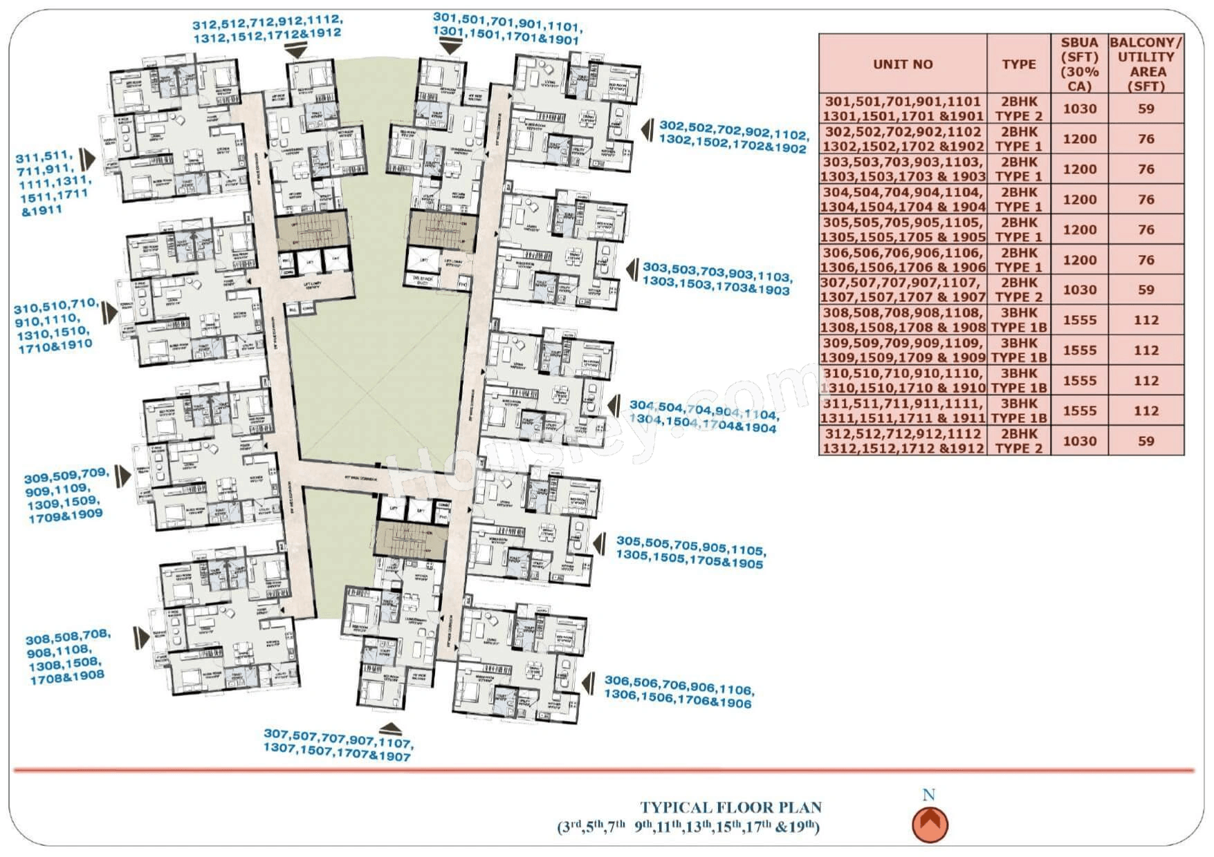 Sipani Samuha Floor plan 4
