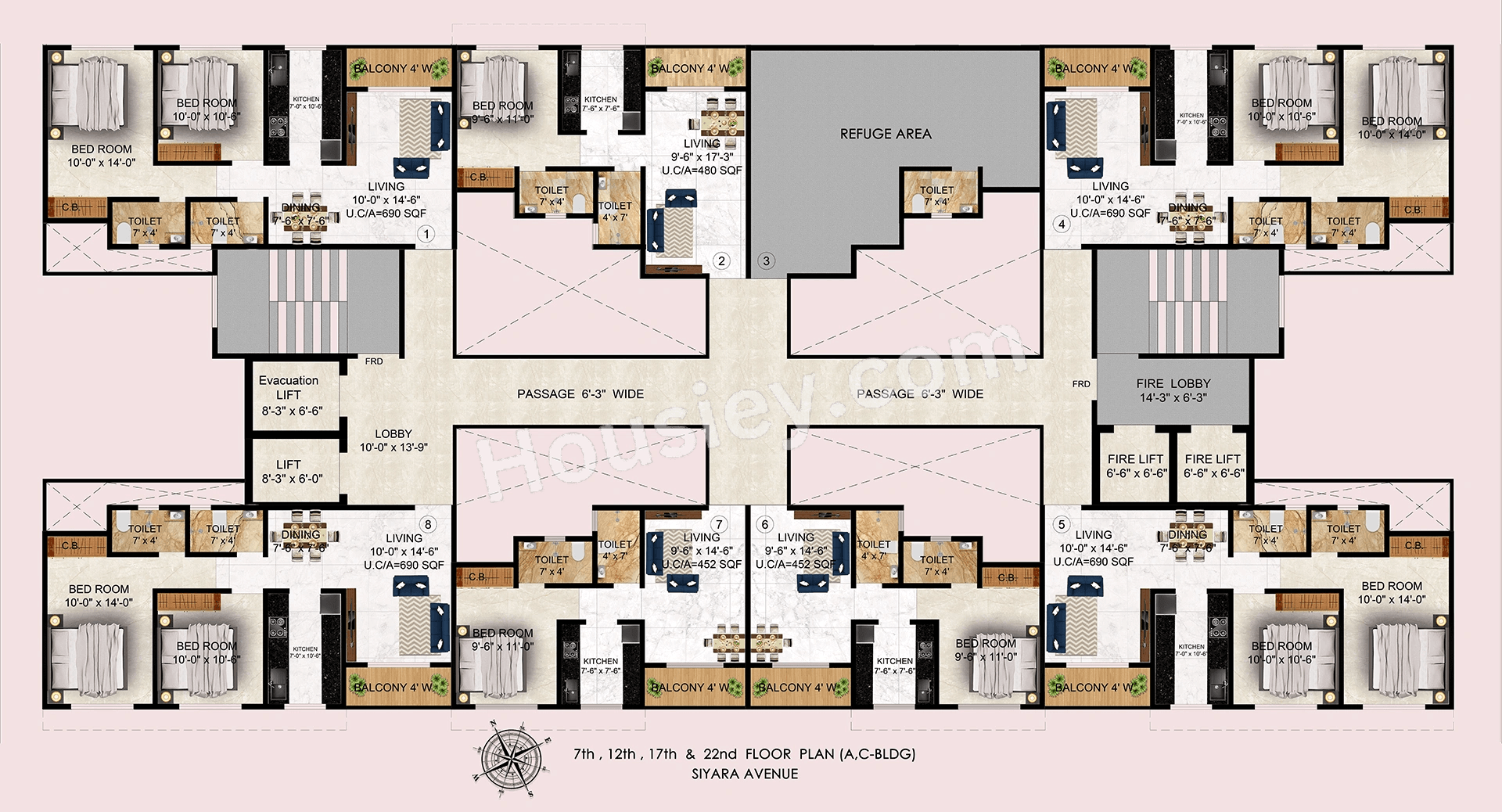 Siyara Avenue Floor plan 6