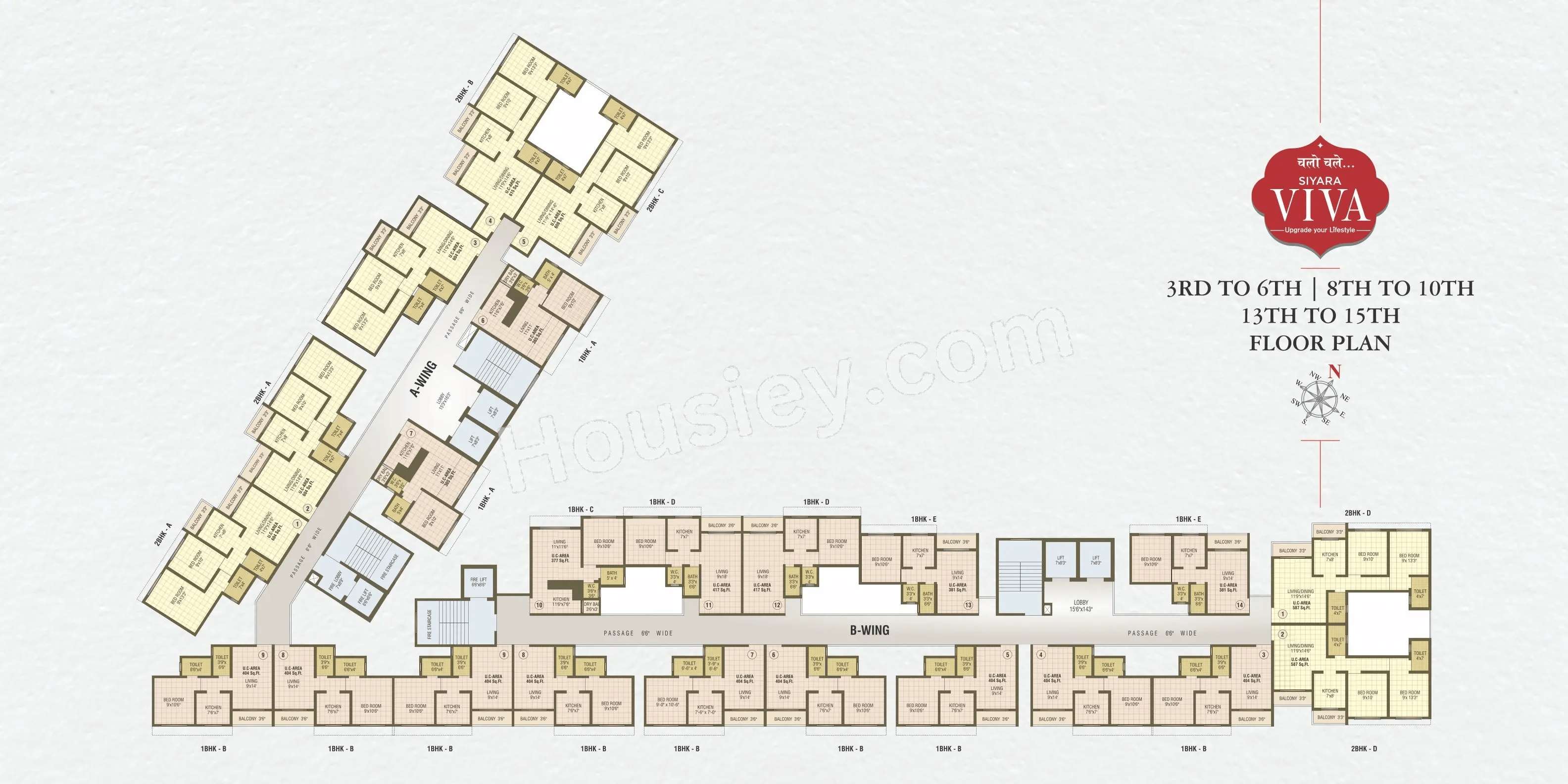 Siyara Viva Floor plan 2