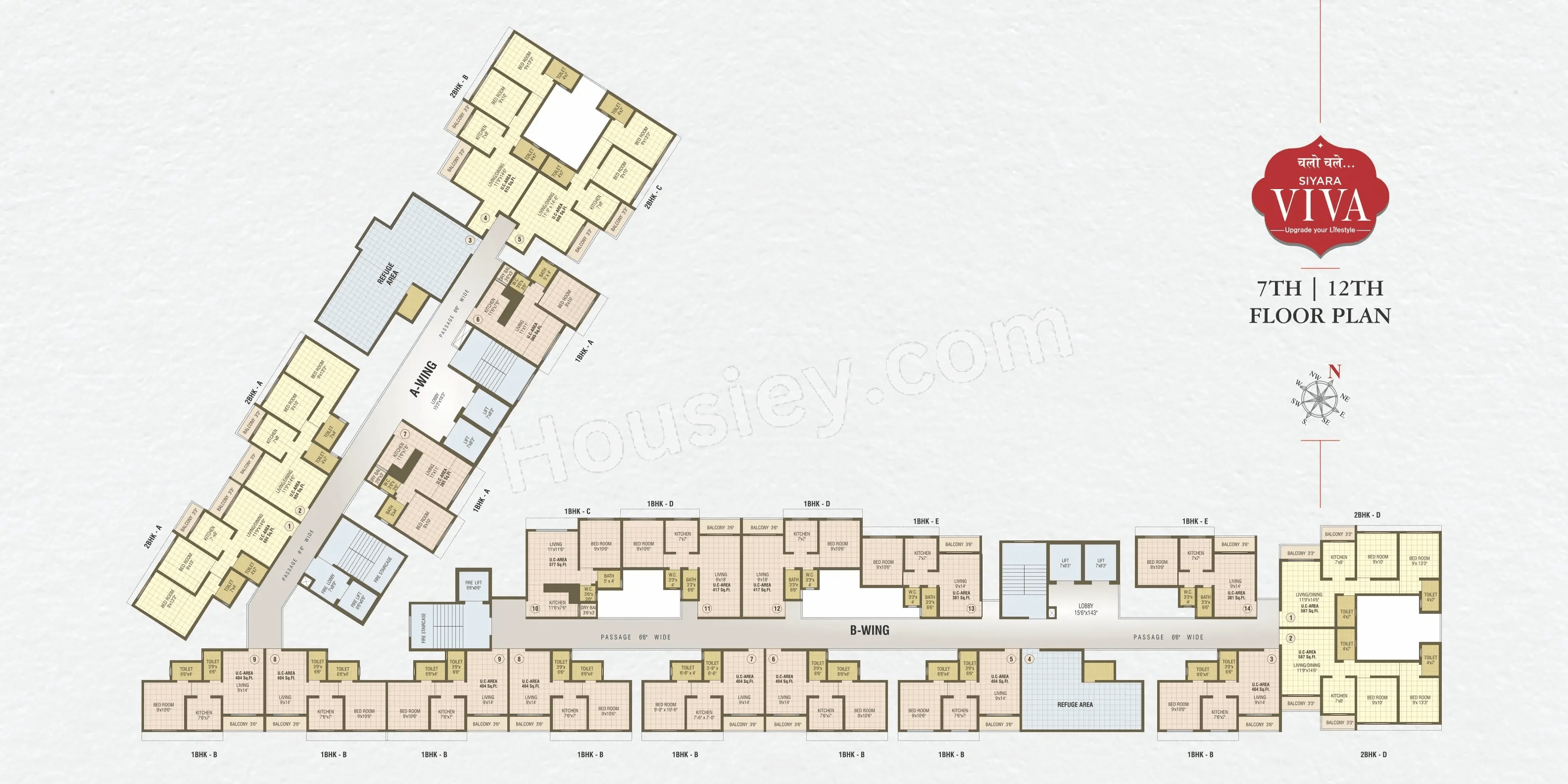 Siyara Viva Floor plan 3