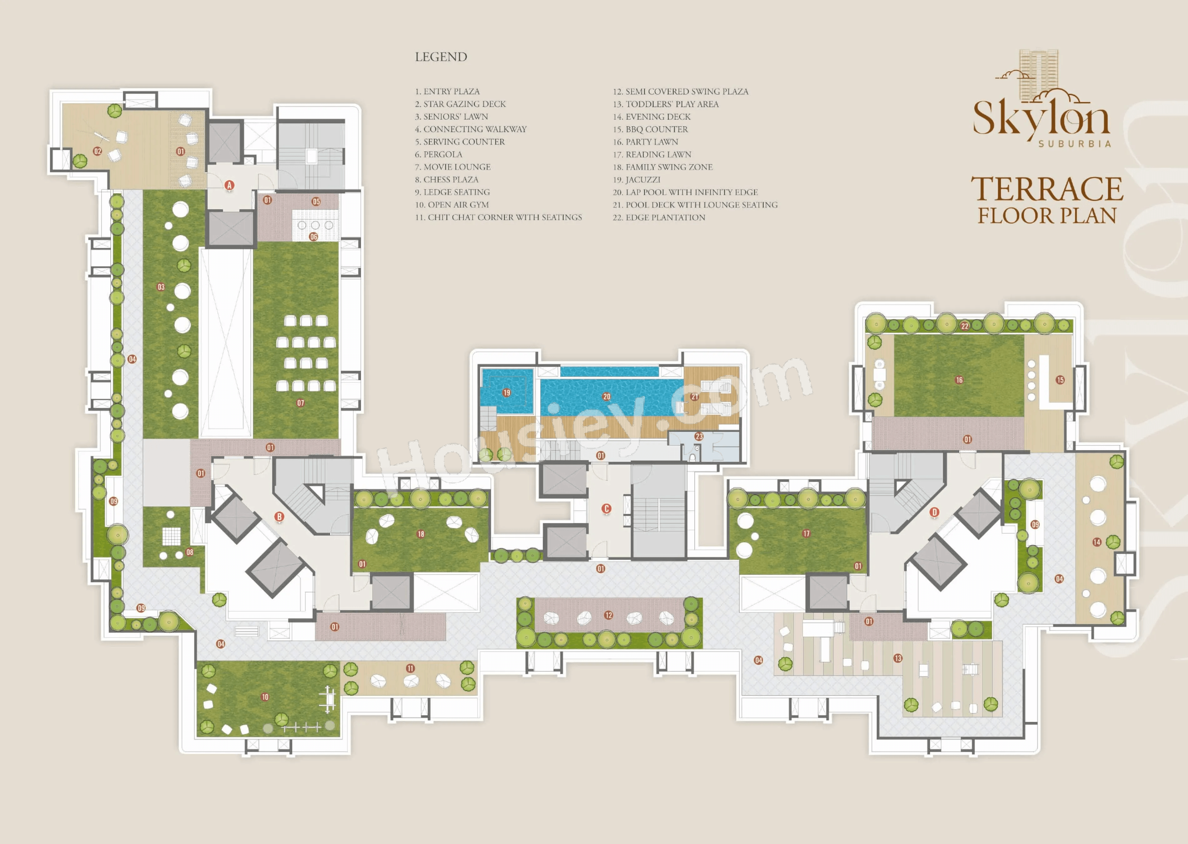 Skylon Suburbia Floor plan 2