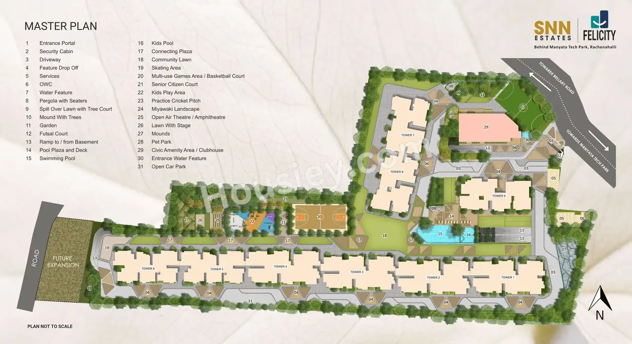 SNN Estates Felicity Master Plan
