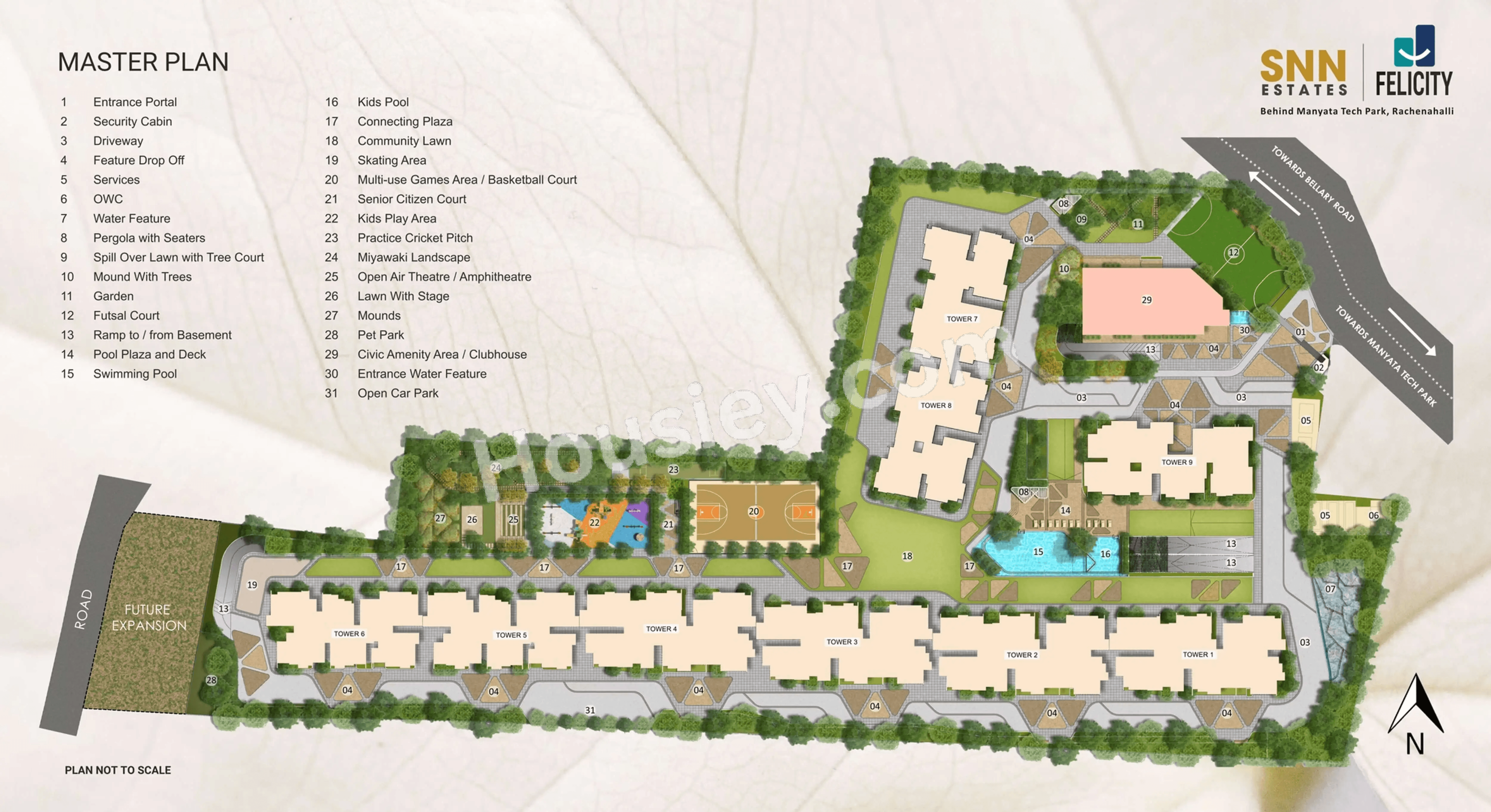 SNN Estates Felicity Master Plan