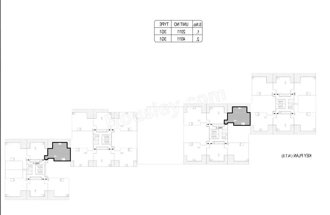 Sobha Valley View Floor Plan