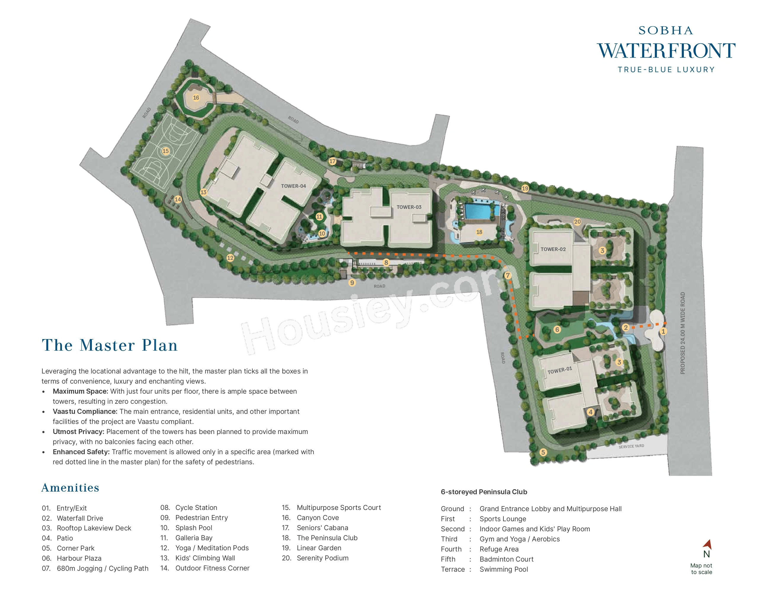 Sobha Waterfront Floor Plan