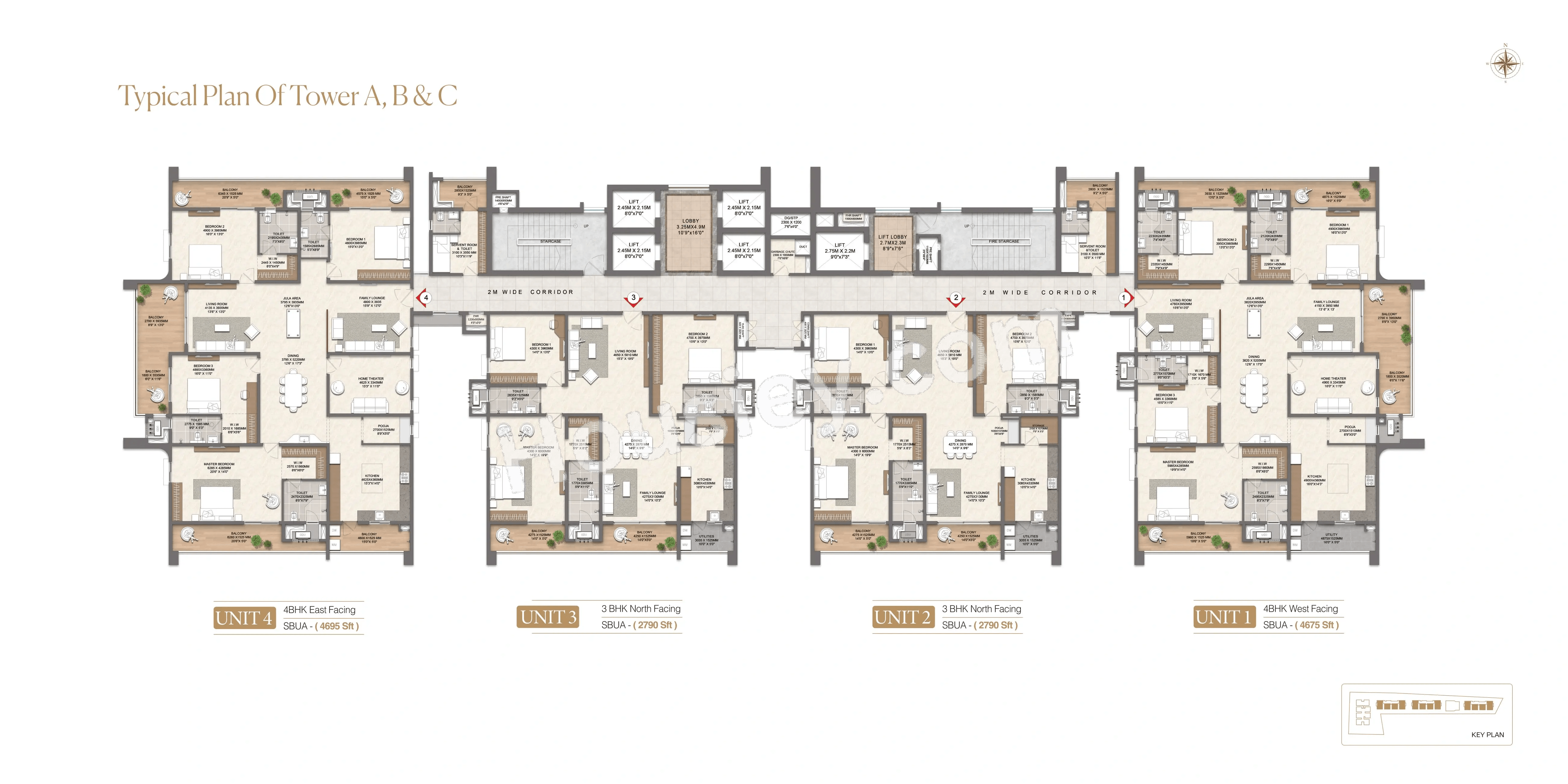 Sonthalia Ecorise by Sreenivasa Floor plan 1