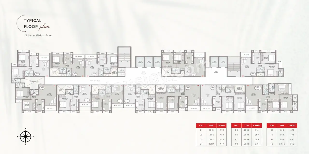 Southfield Datta Ashoka Floor Plan