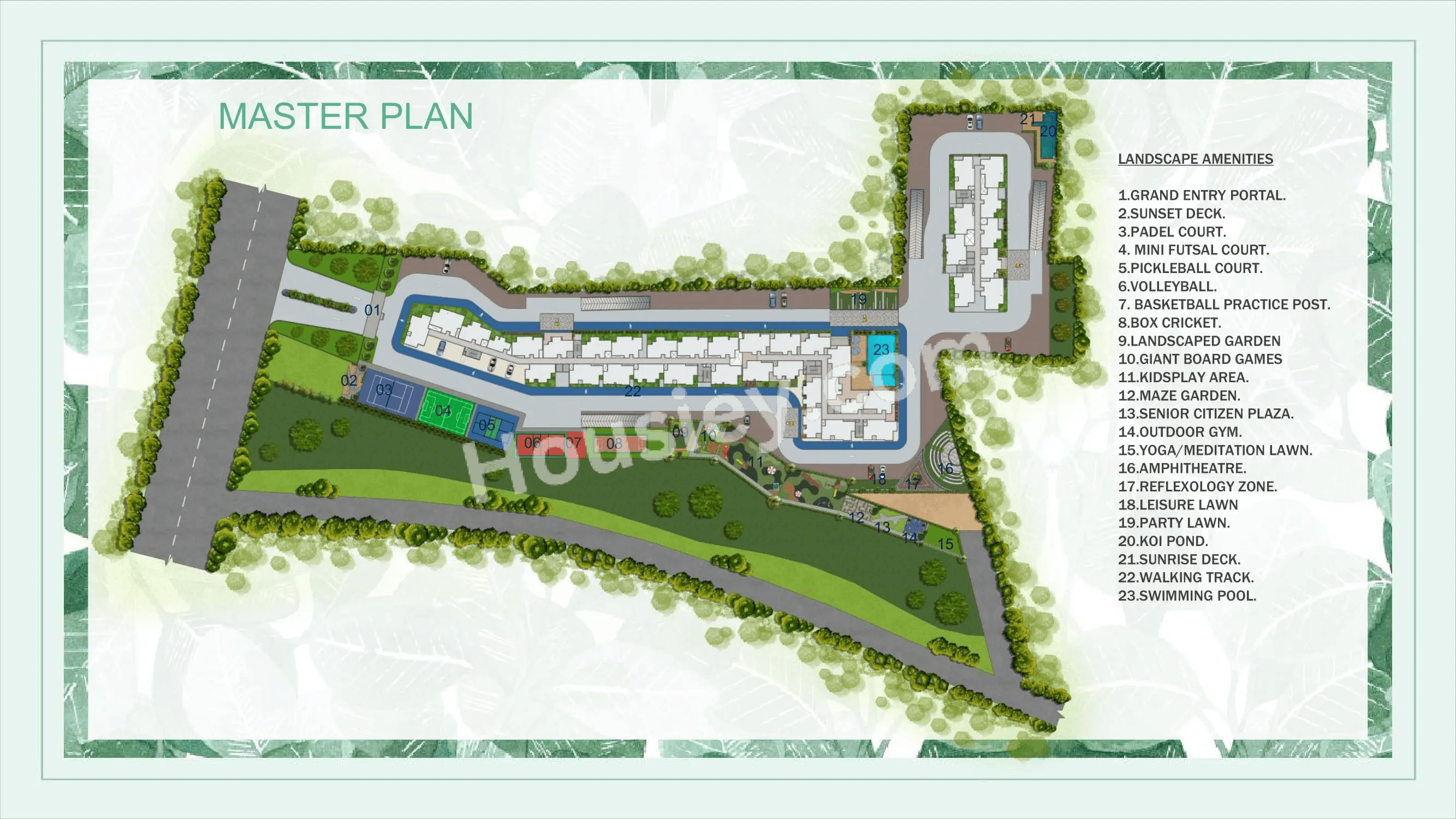 Sowparnika Whispering petals Floor plan 1