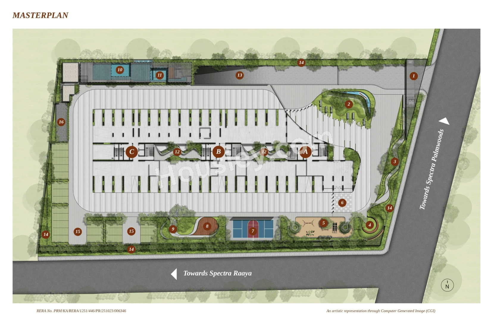 Spectra Parijatha Floor Plan
