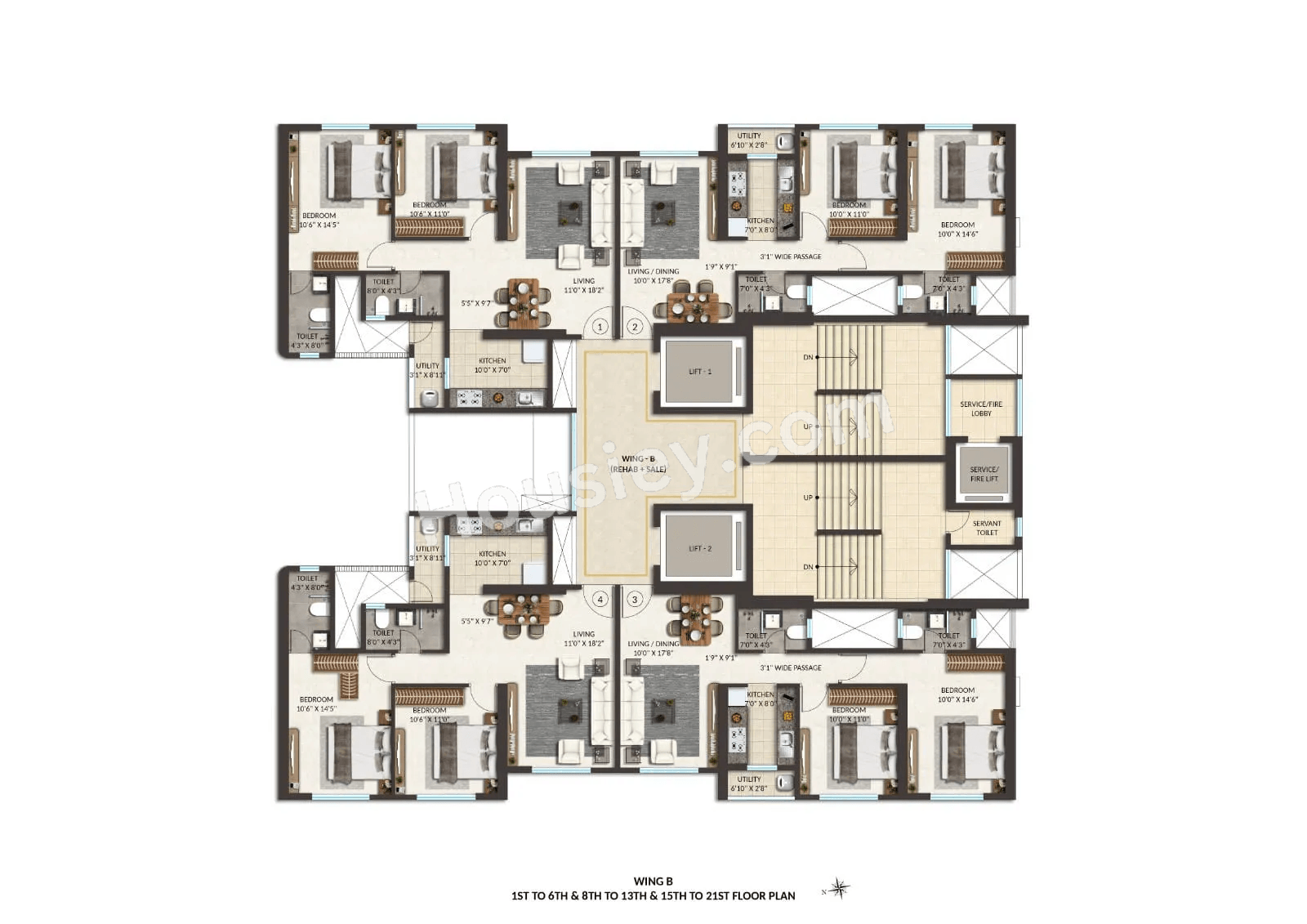 Spenta Anthea Floor plan 2