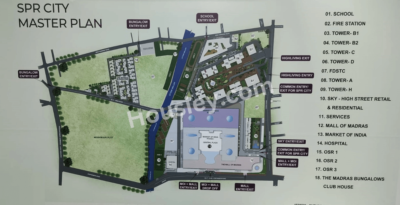 SPR Sky Towers Master Plan