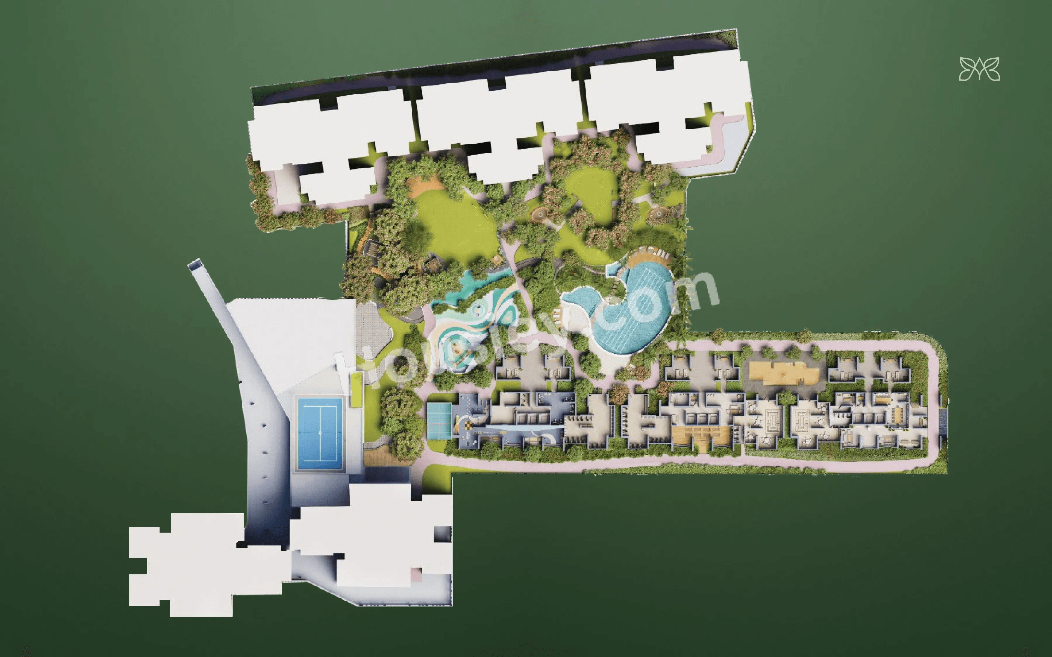 Squarefeet Avatara Forest Kingdom Master Plan